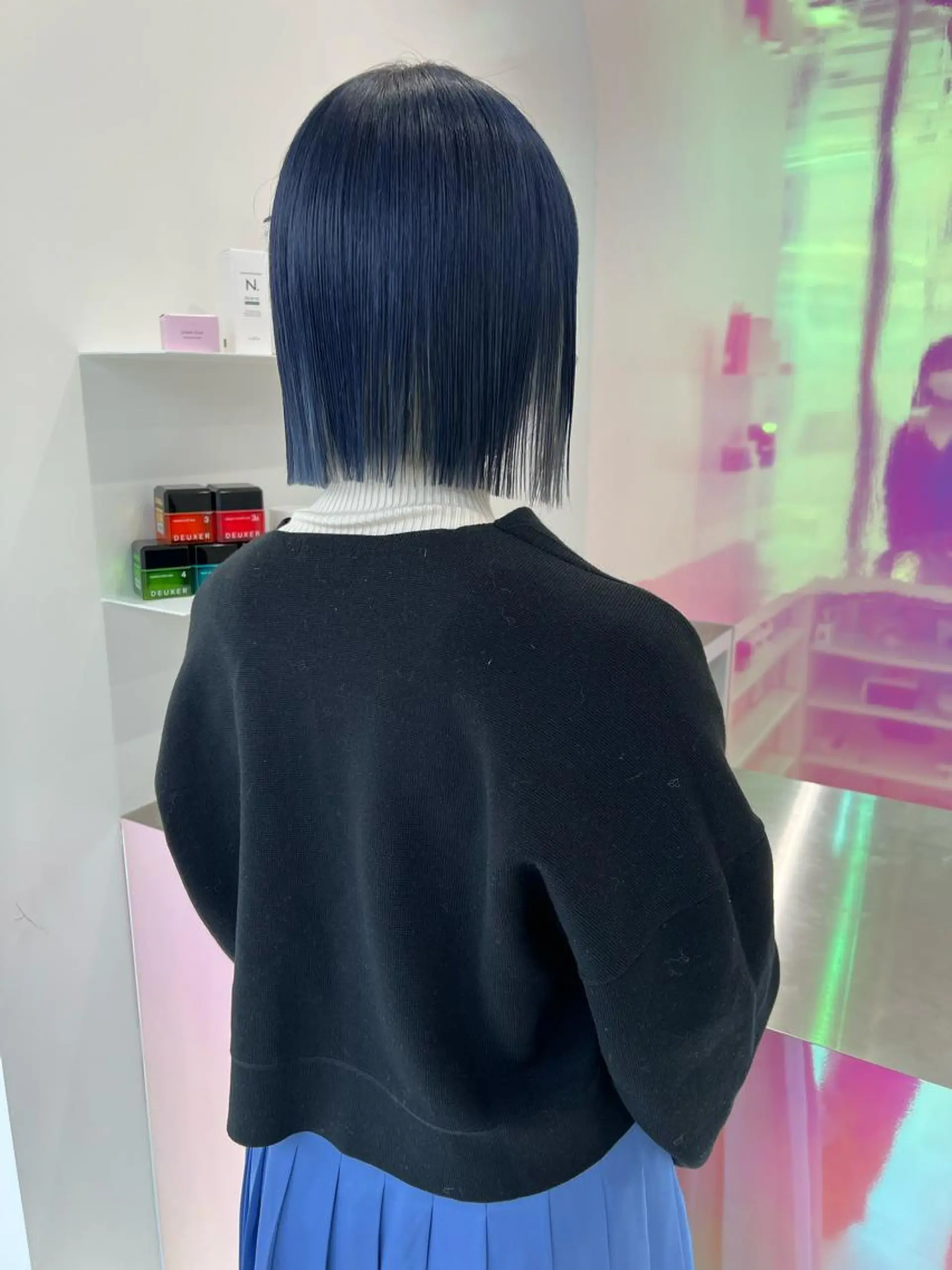 カラー レイヤー×透明感カラ ーHAYATOのヘアスタイル