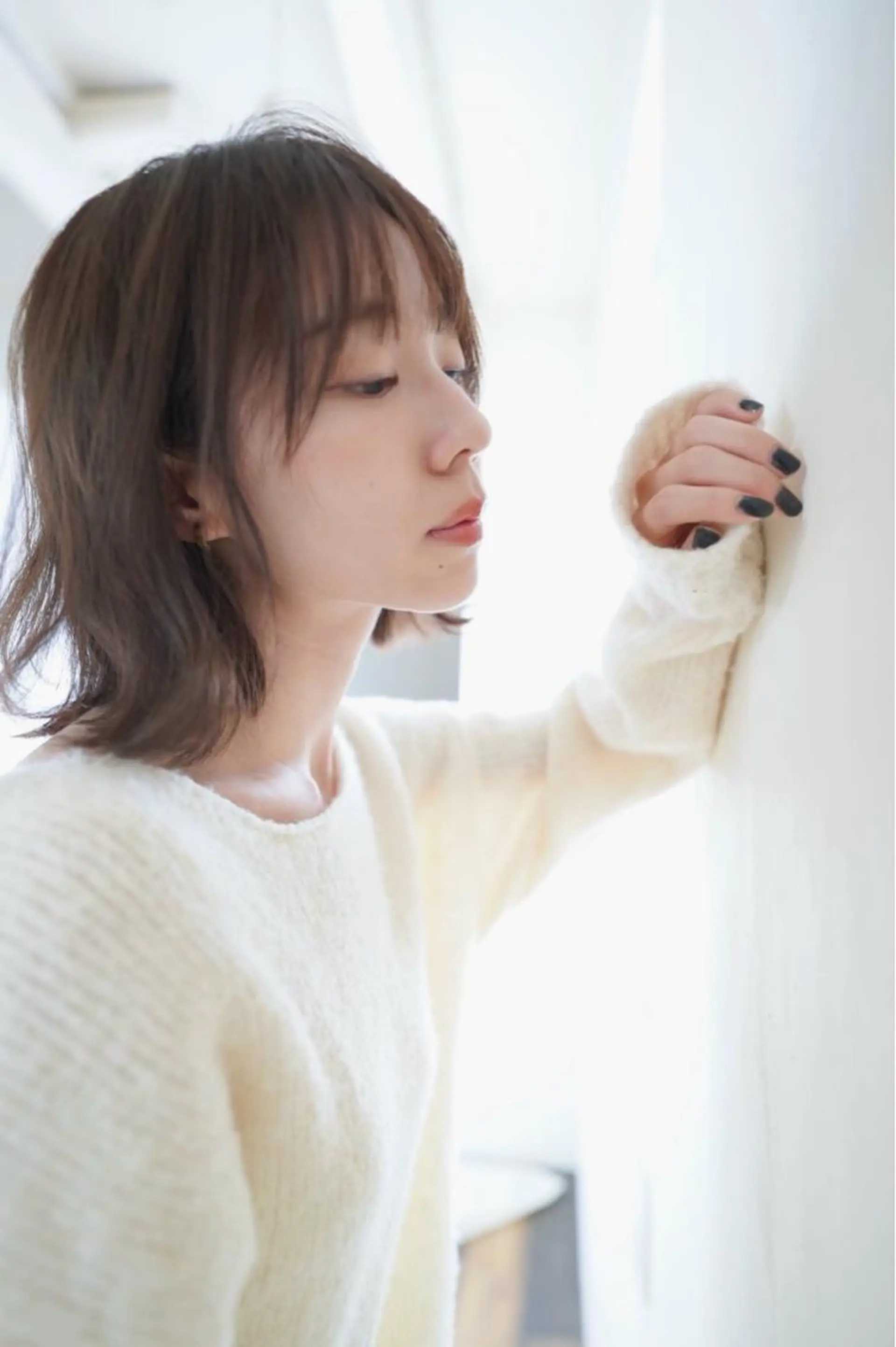 ミディアム パーマ ミディアムパーマ 千 田のヘアスタイル