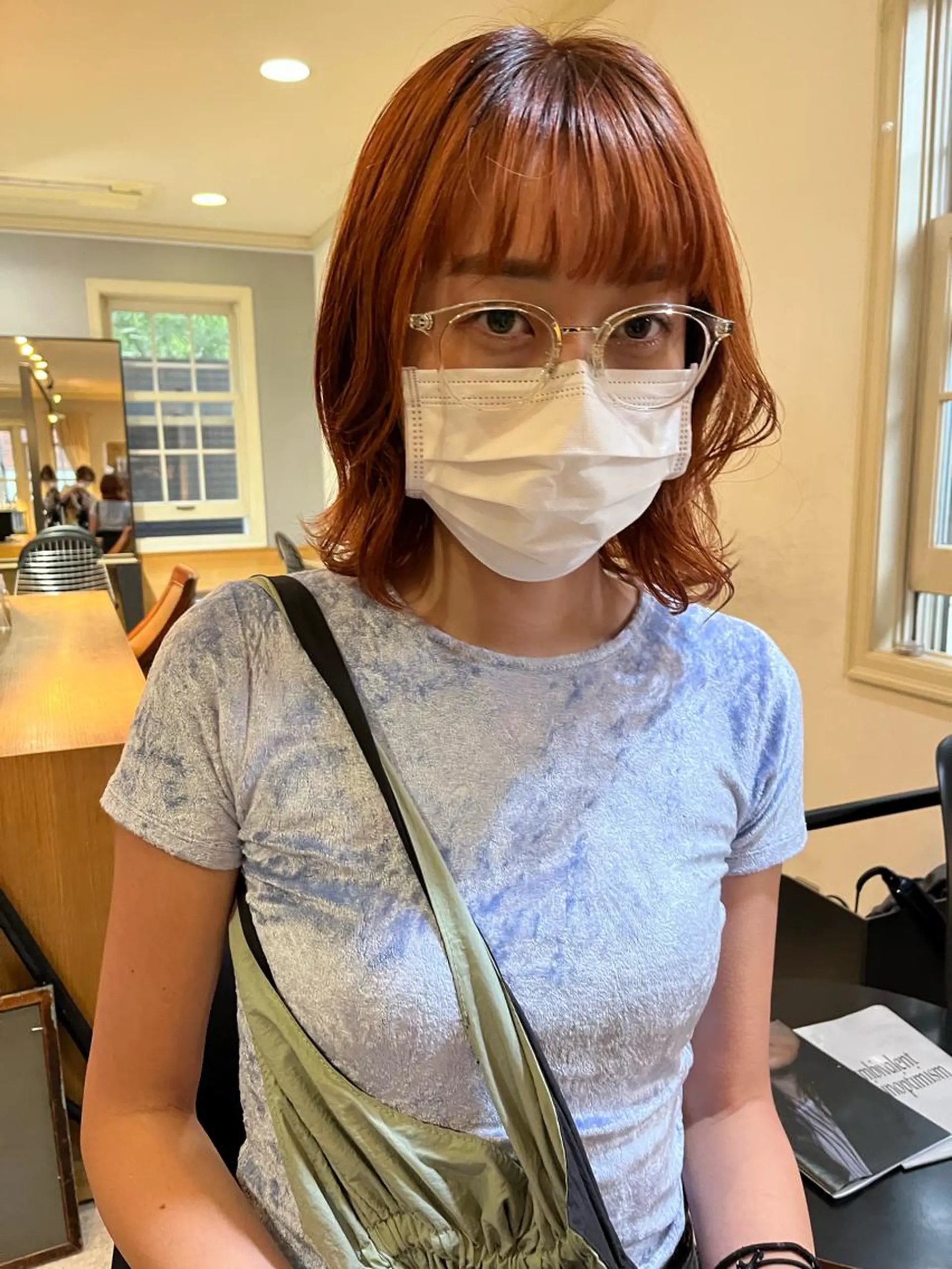 ミディアム カラー NOUN所属・eri kinjoのヘアスタイル