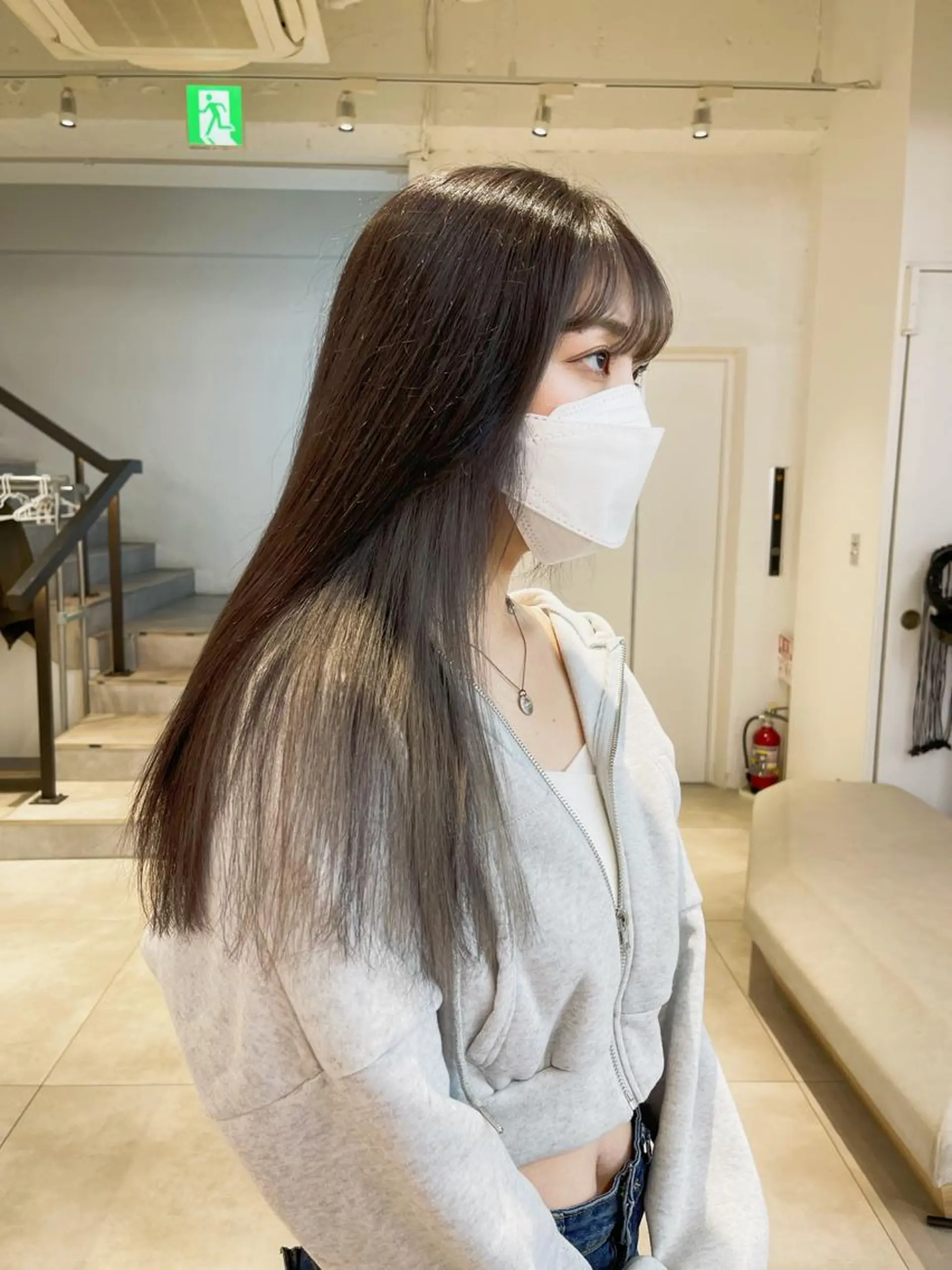 ロング カラー ヘアカラー zestKalon 🔗IBUのヘアスタイル