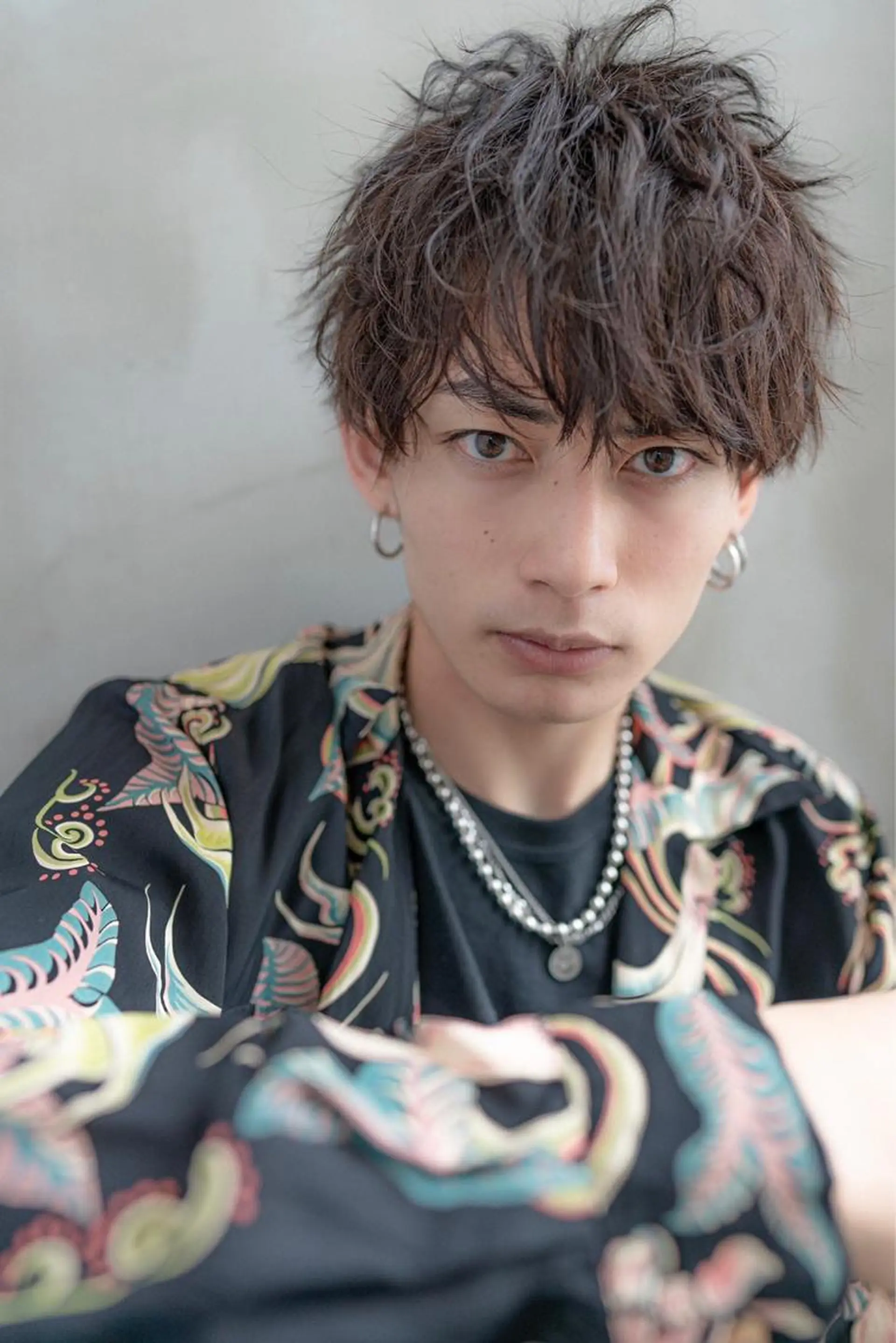 ショート パーマ メンズ マッシュ FM【エフエム】HAVANA所属・💈圧倒的メンズ特化 明大前美容師💈のヘアスタイル