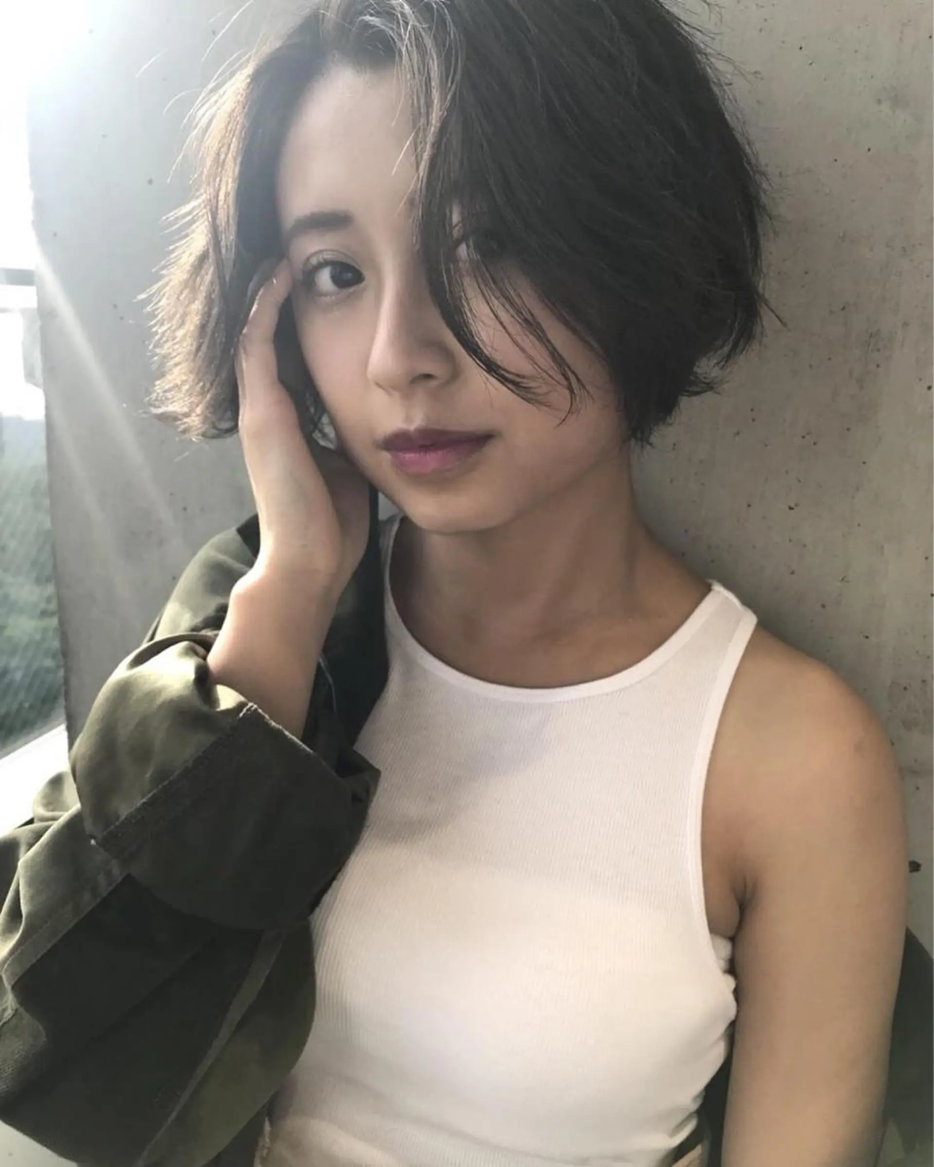 ショート カラー パーマ ヘアアレンジ カット トリートメント O/ODER (official)のヘアスタイル