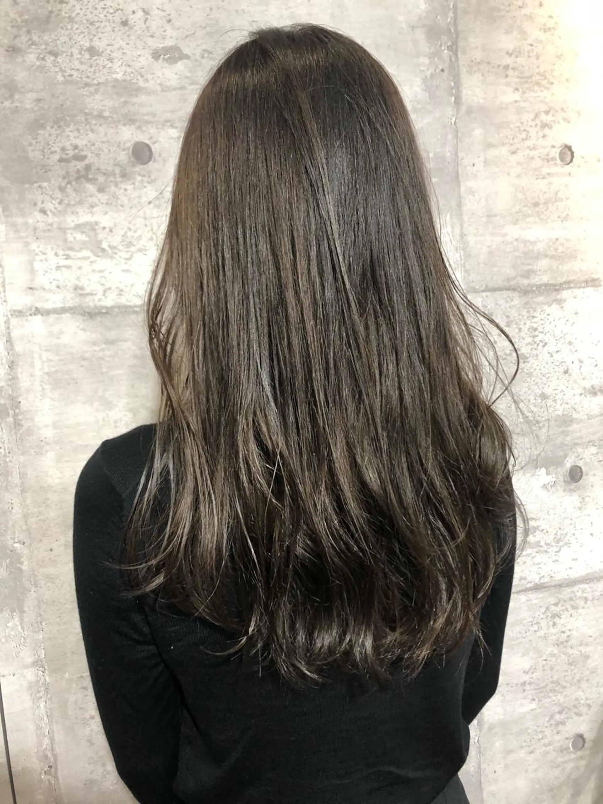 ロング カラー a rikaのヘアスタイル