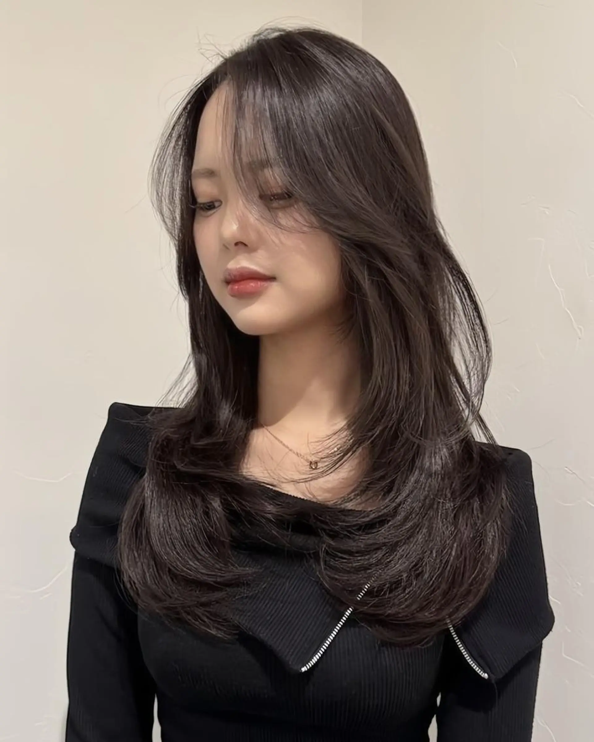 ロング カラー カット ヘアカラー トリートメント レイヤー ／マッキーのヘアスタイル