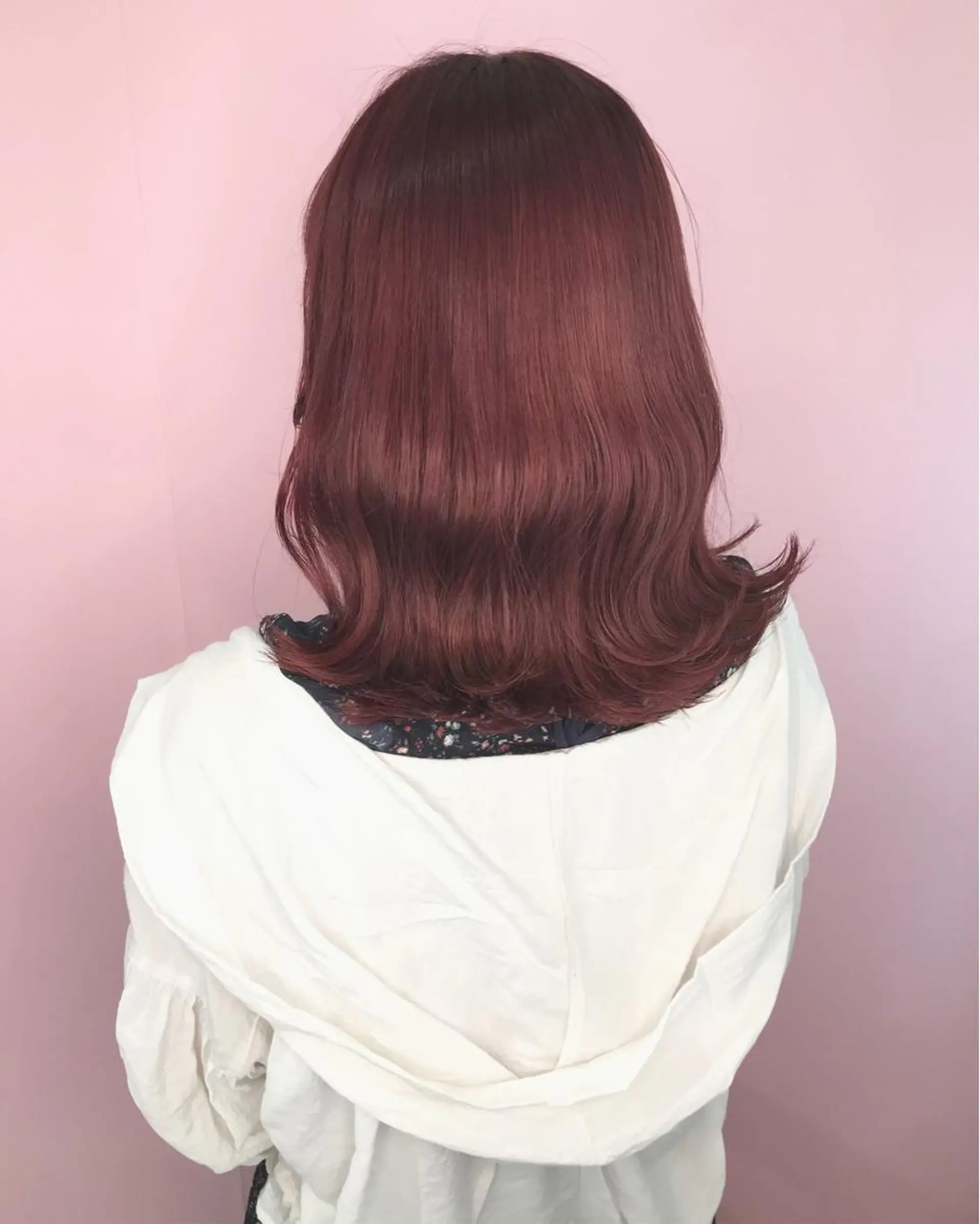 ミディアム 💎馴染むエクステ ×カラーTOMO💎のヘアスタイル