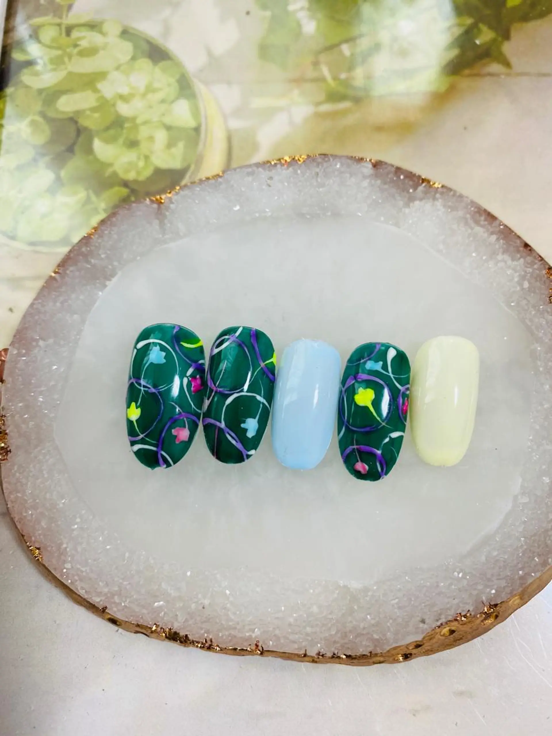 ネイル 自宅ネイルサロン ♦️nuance♦️のネイルデザイン