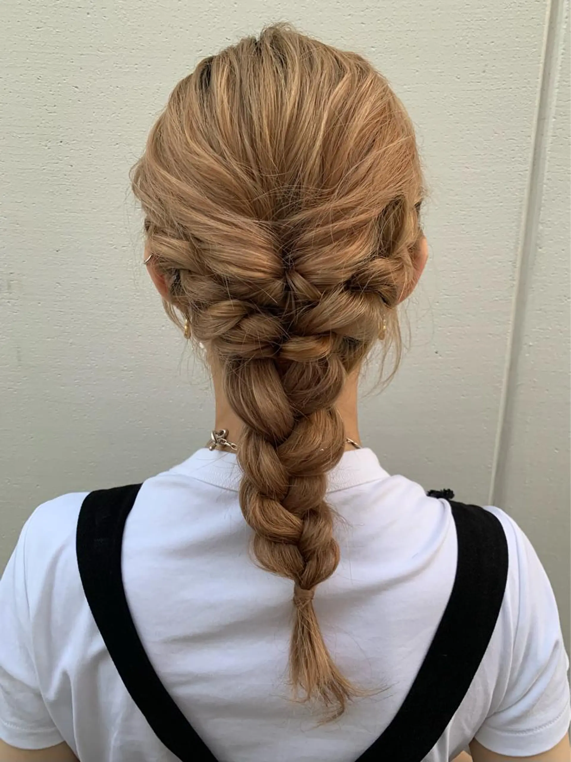 ロング 浴衣 パーソナルカラー 藤本夢のヘアスタイル