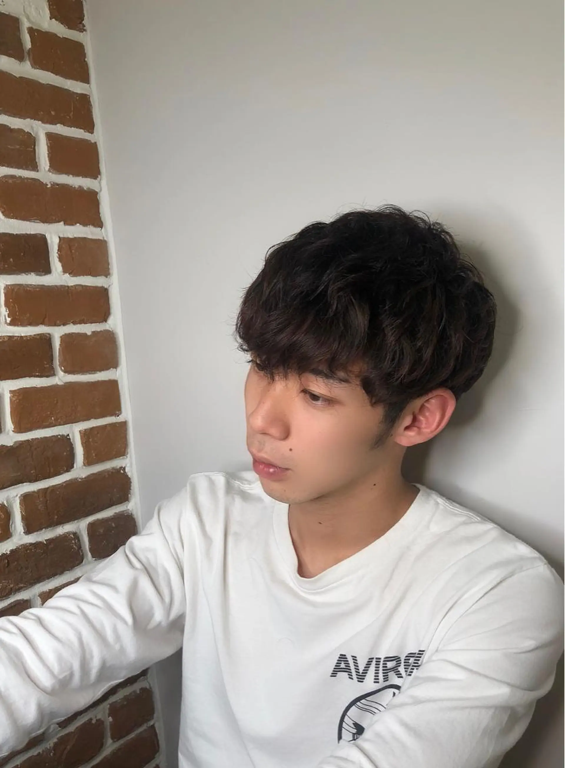 メンズ ✨色持ちの良い艶 カラー✨蟹江真世のヘアスタイル