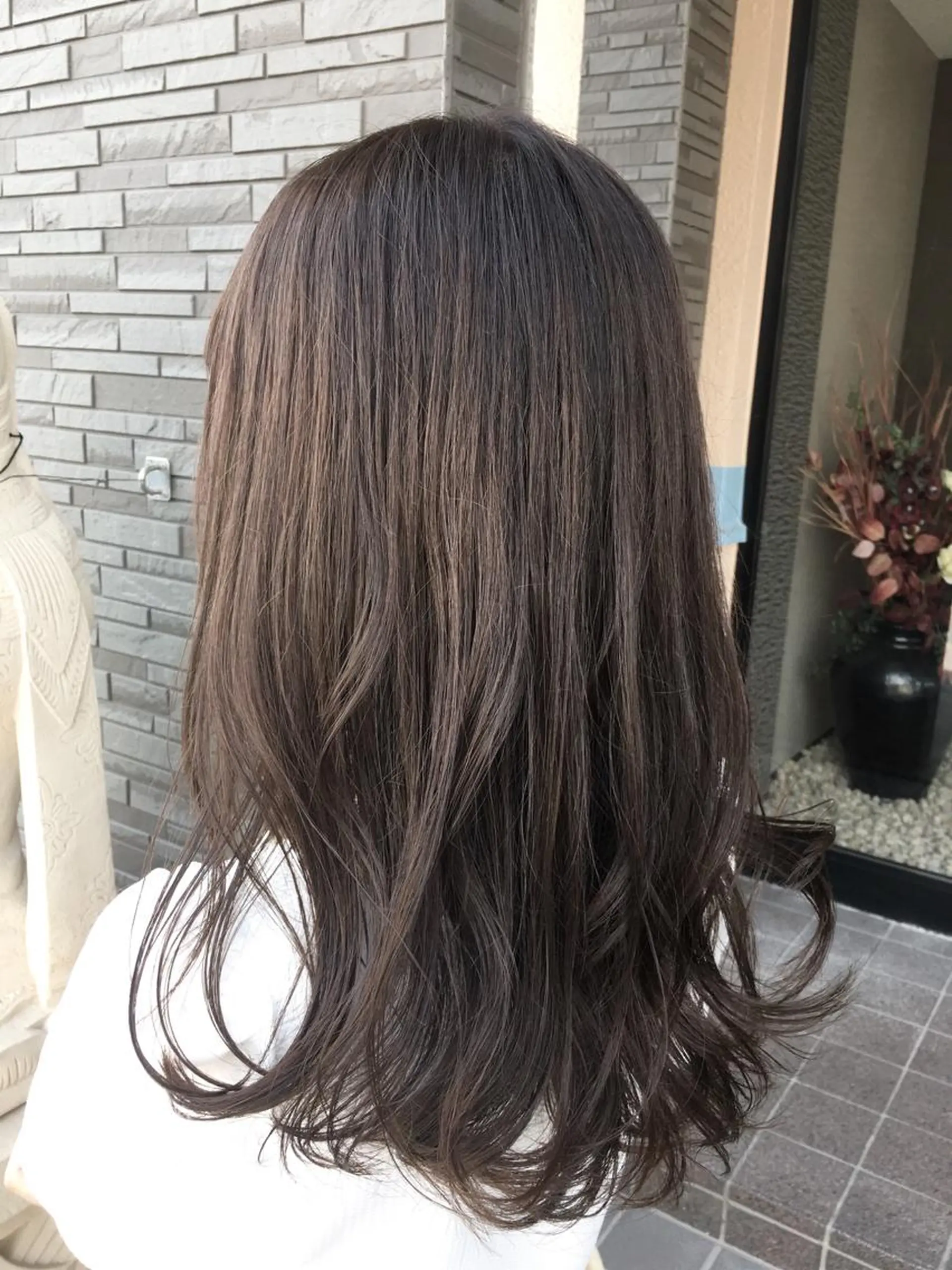 セミロング カラー ベージュカラー 4-rest garden （フォーレストガーデン）所属・金井 直樹のヘアスタイル