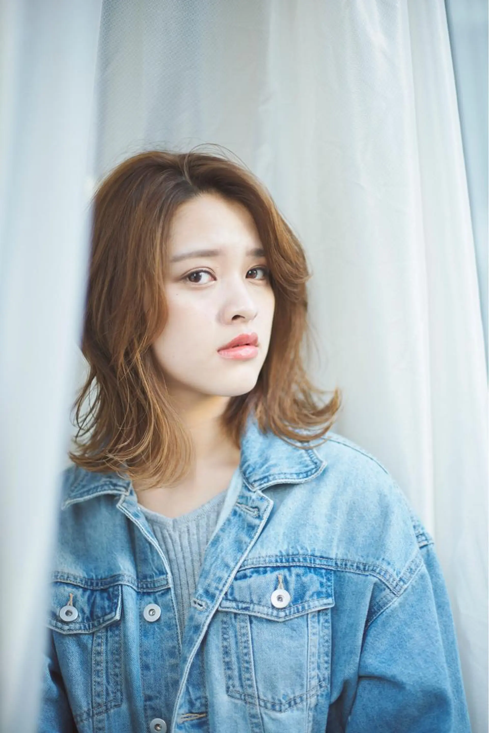 ミディアム カット ヘアカラー 縮毛矯正 トリートメント ヘッドスパ ＊くせ毛に特化＊ 【yun】のヘアスタイル