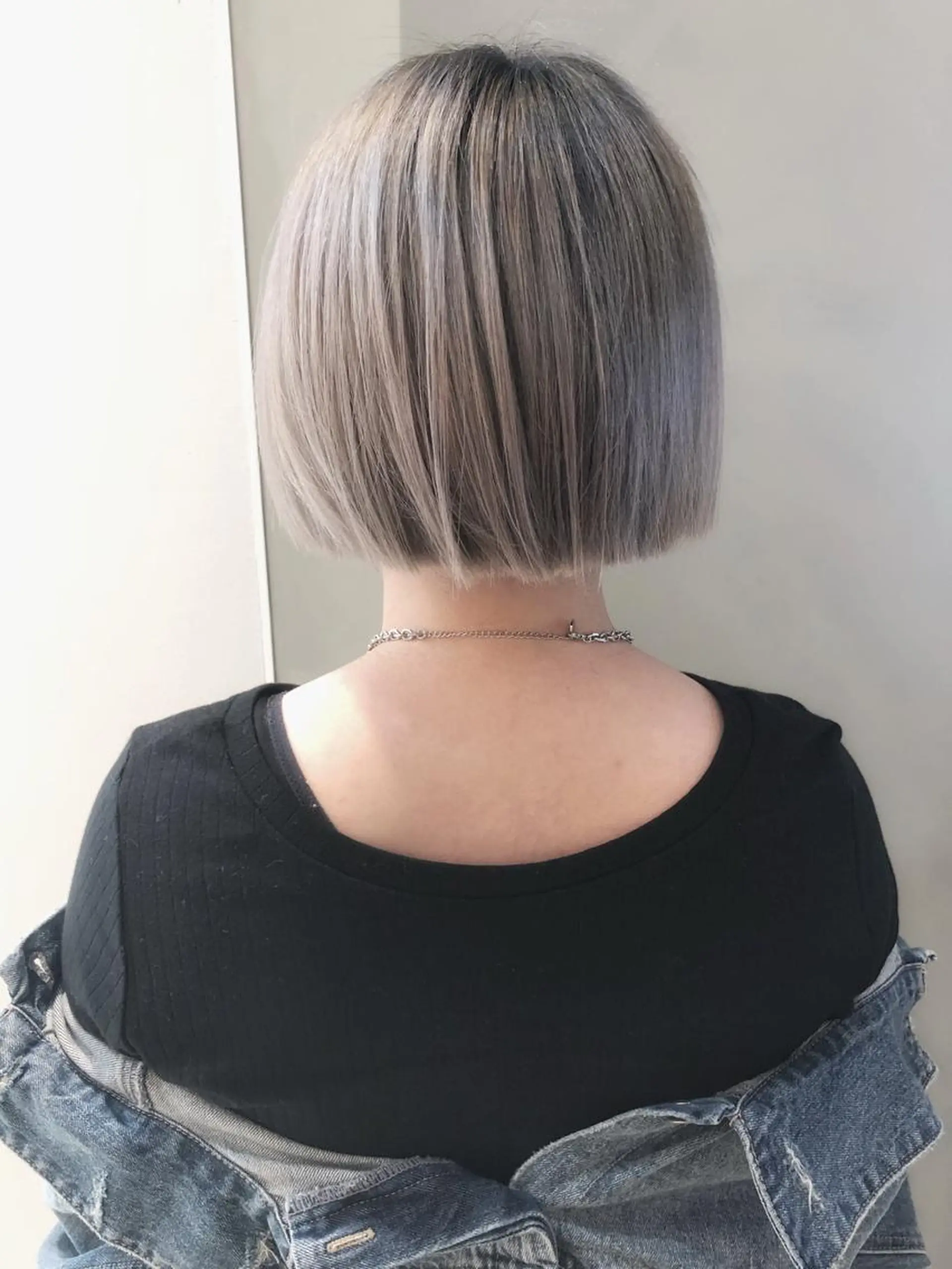 ショート カラー ボブ Hair mission【ヘアーミッション】心斎橋所属・エクステ／レイヤー 落合/心斎橋のヘアスタイル