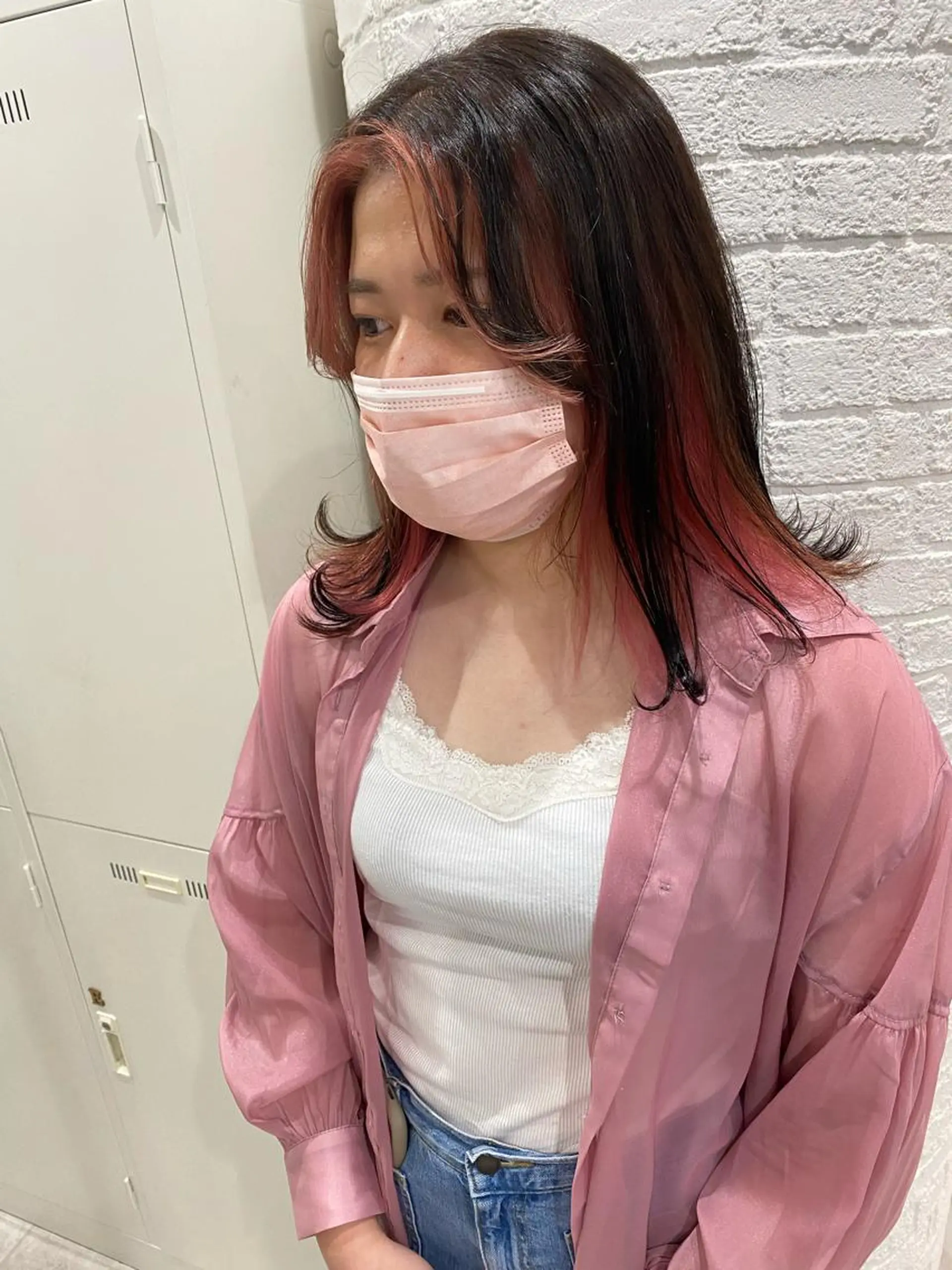 ミディアム Rubik's茶屋町 MARINのヘアスタイル