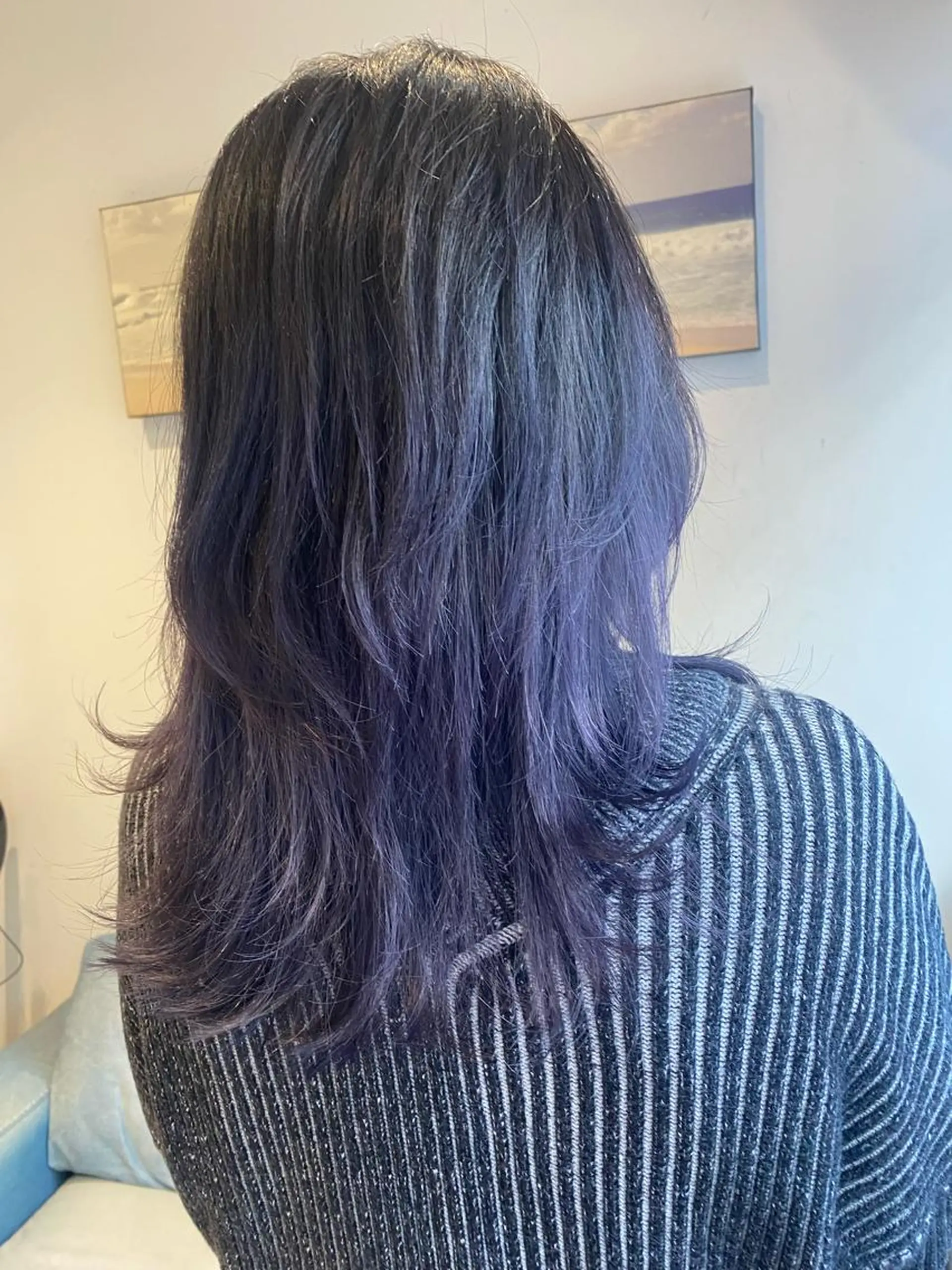 ロング カラー ヘアカラー kawabe maikoのヘアスタイル