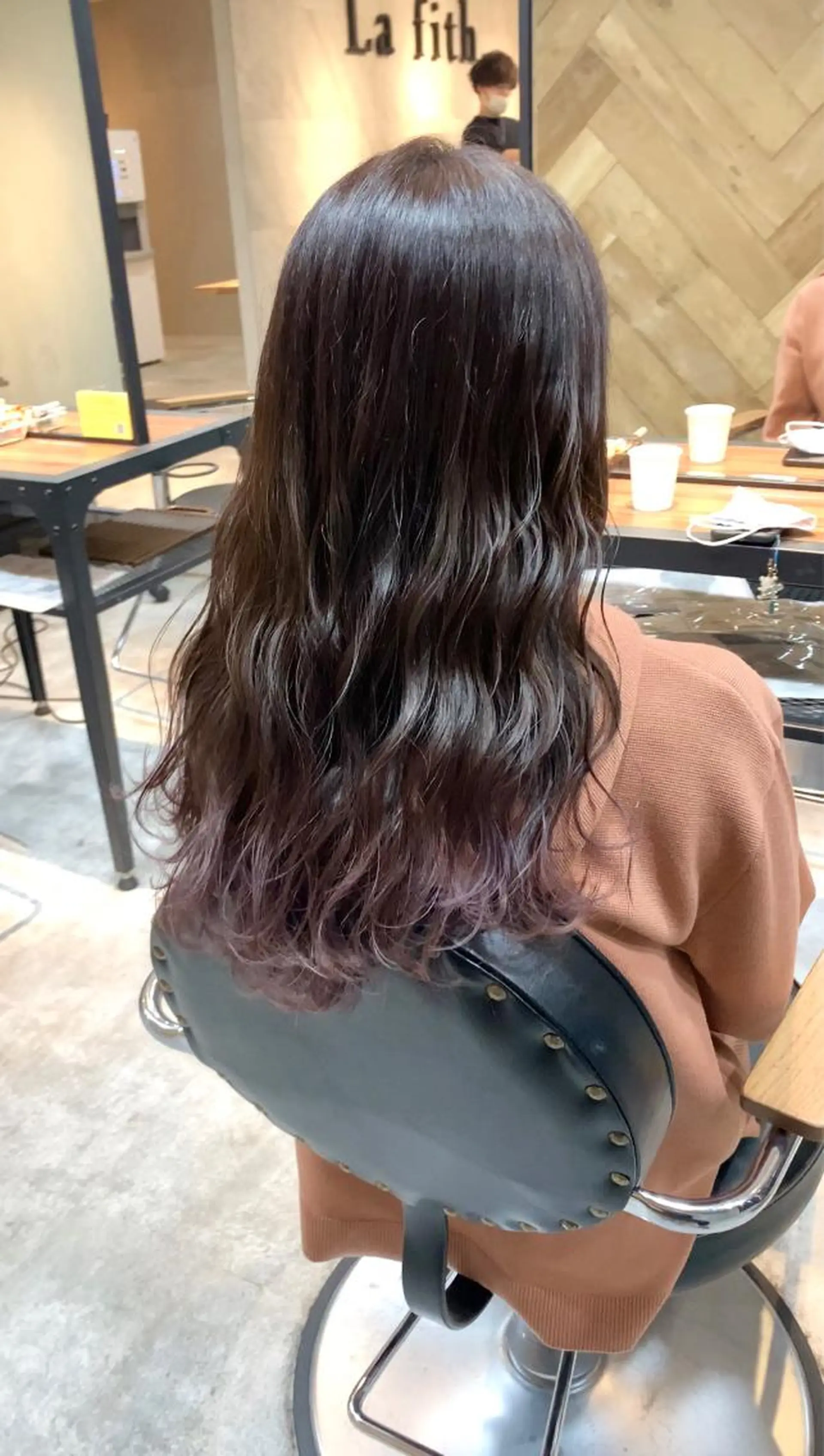 ロング カラー lafith hair leco所属・西金 徹のヘアスタイル