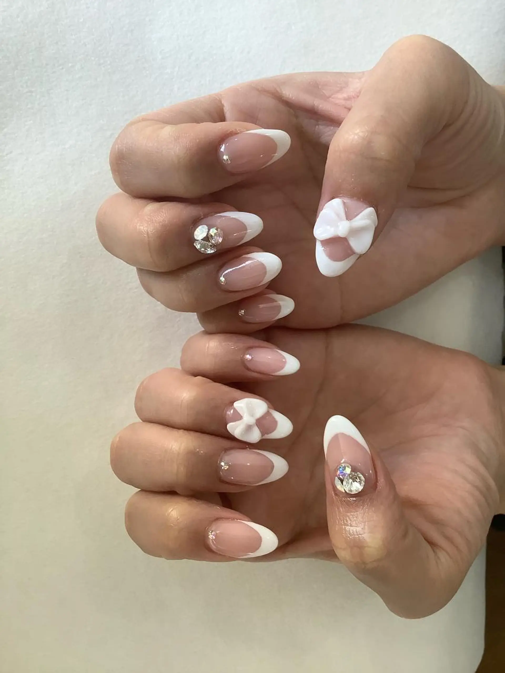 ネイル ハンドネイル 💎🐰 saki. m 🐰💎のネイルデザイン