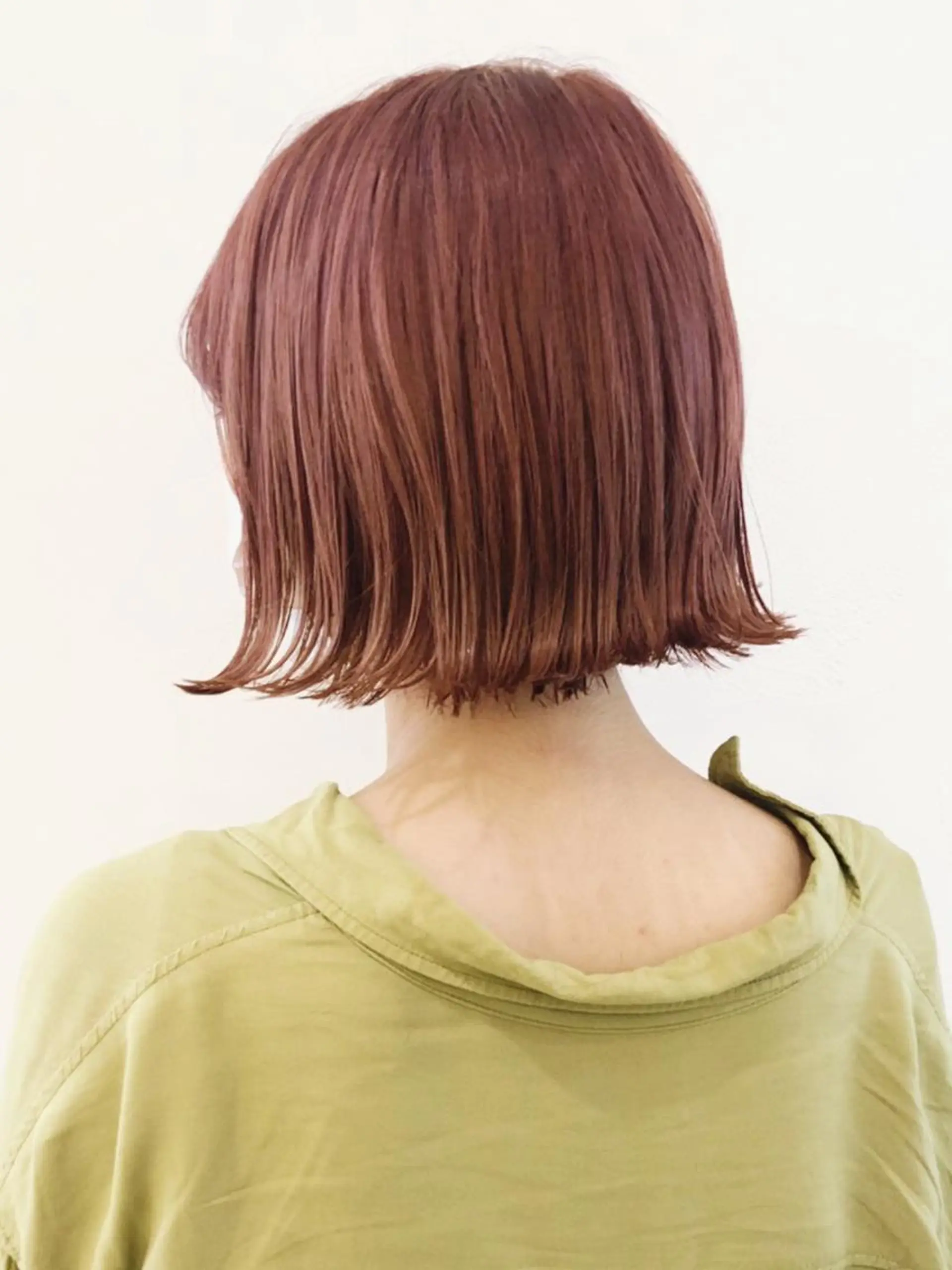 ミディアム カラー パーマ ヘアアレンジ ピンクカラー ピンクパープル パープルカラー ボブ ITbyALBUM 浦和店のヘアスタイル