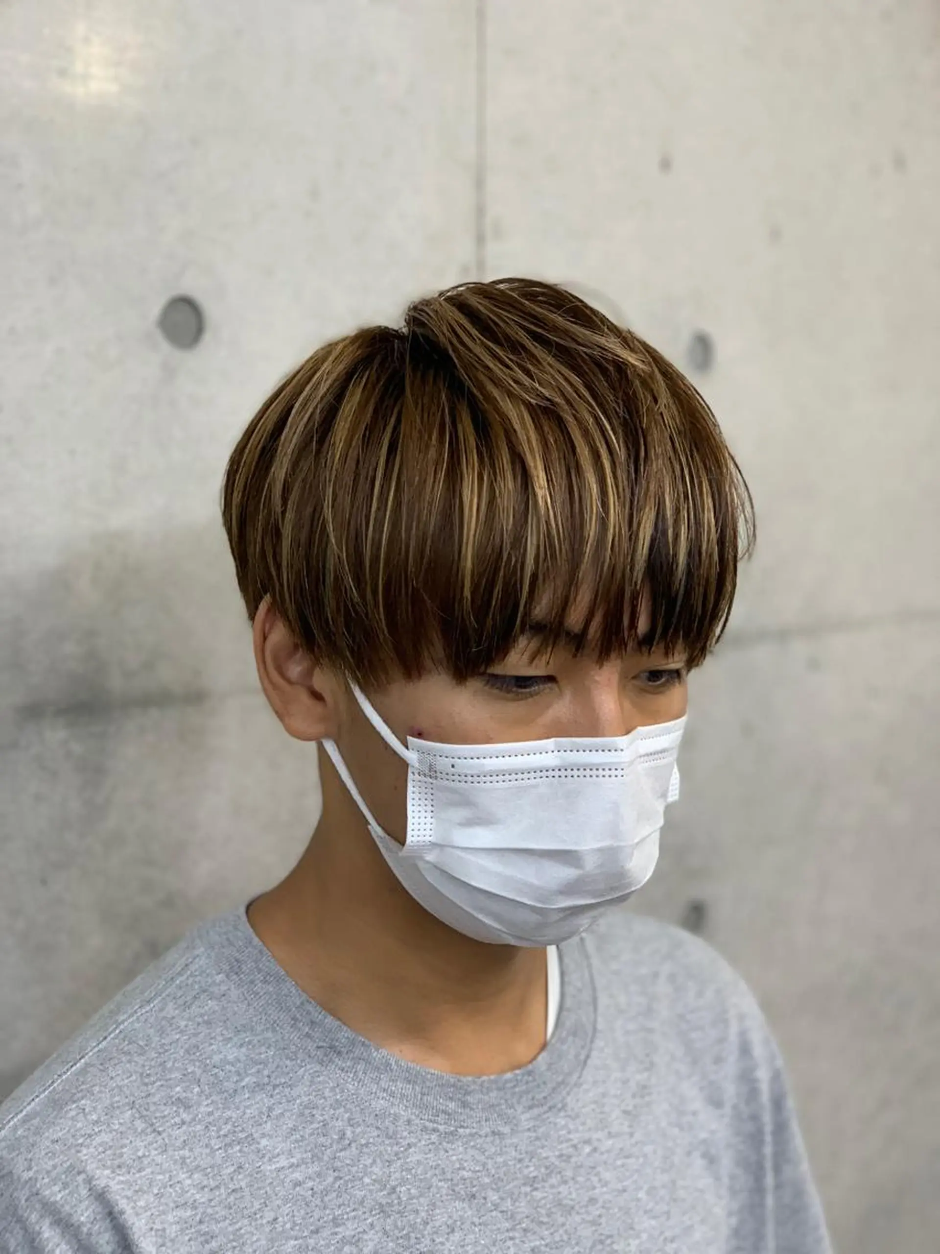 ショート カラー メンズ クセを最大限に活かす メンズパーマ奈良大祐のヘアスタイル