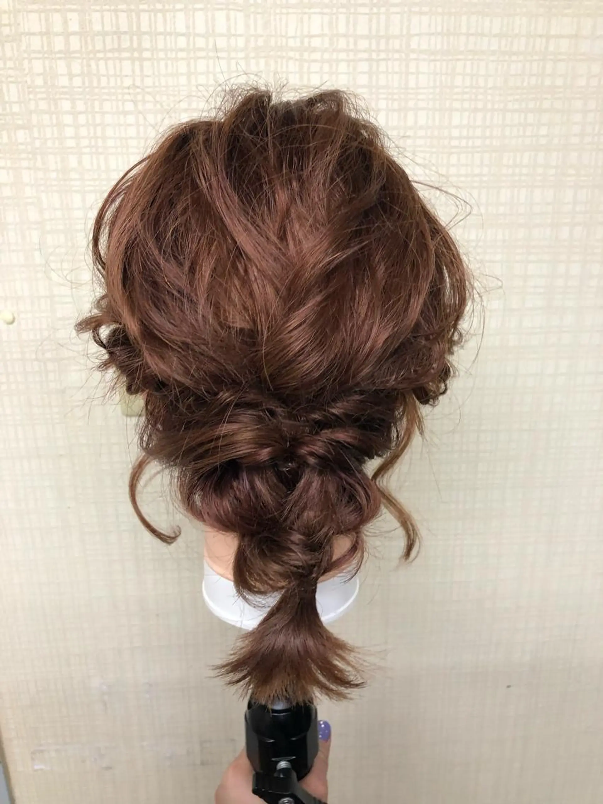 ミディアム カラー ヘアアレンジ ボブ Sia.   大阪梅田茶屋町店所属・まつパ/まつエク Sia.茶屋町店のマツエク・マツパデザイン