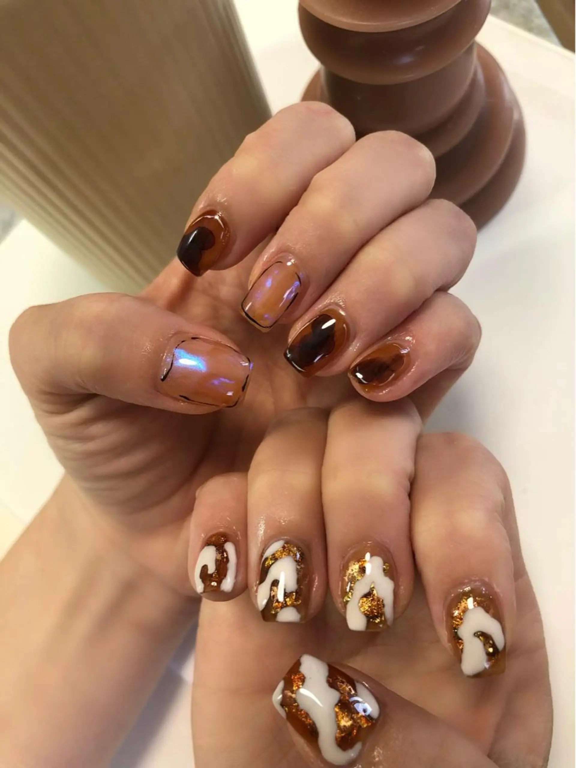 ネイル 黒葛原 めぐみのネイルデザイン