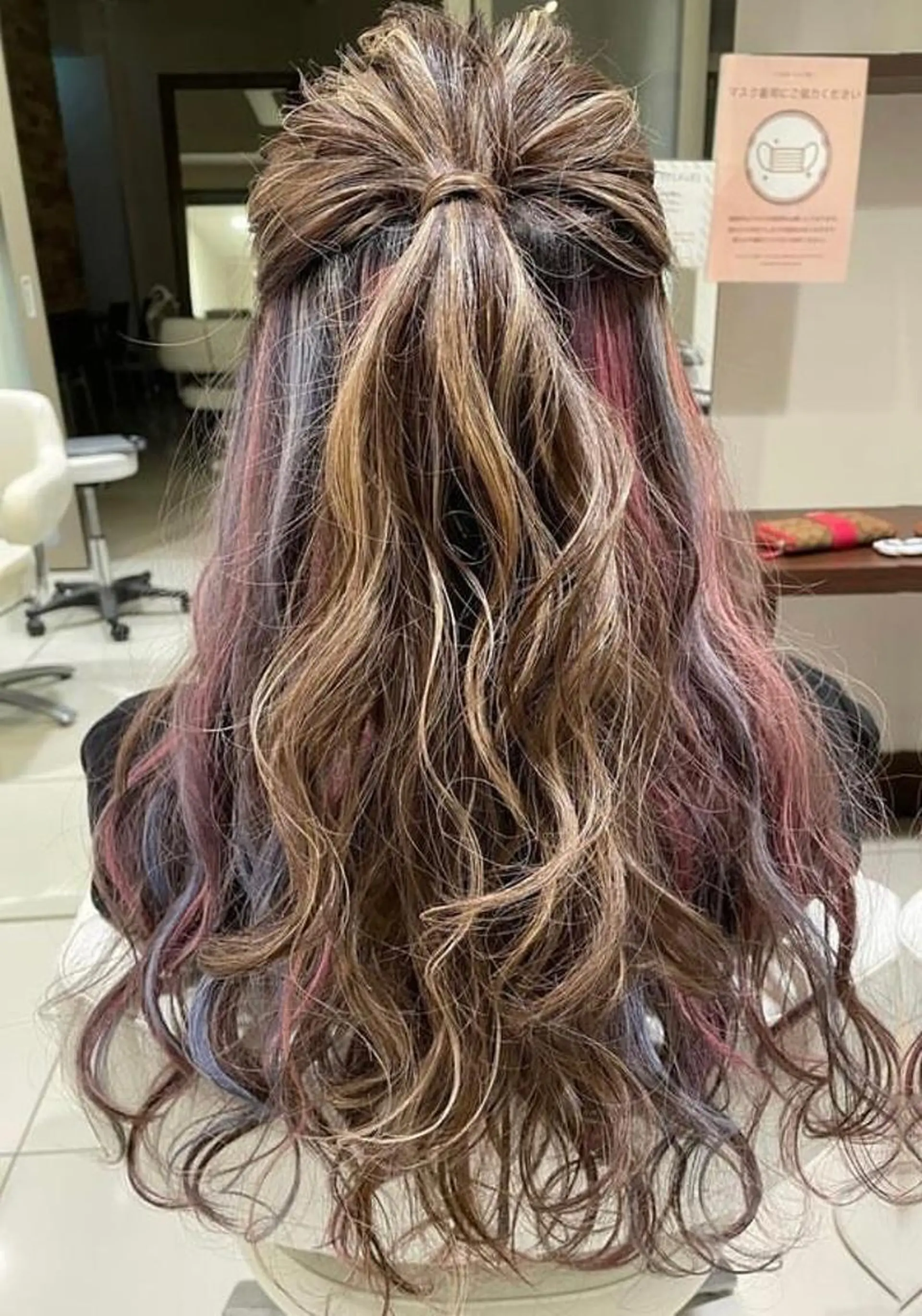 ロング メンズ専門サロン wokeのヘアスタイル