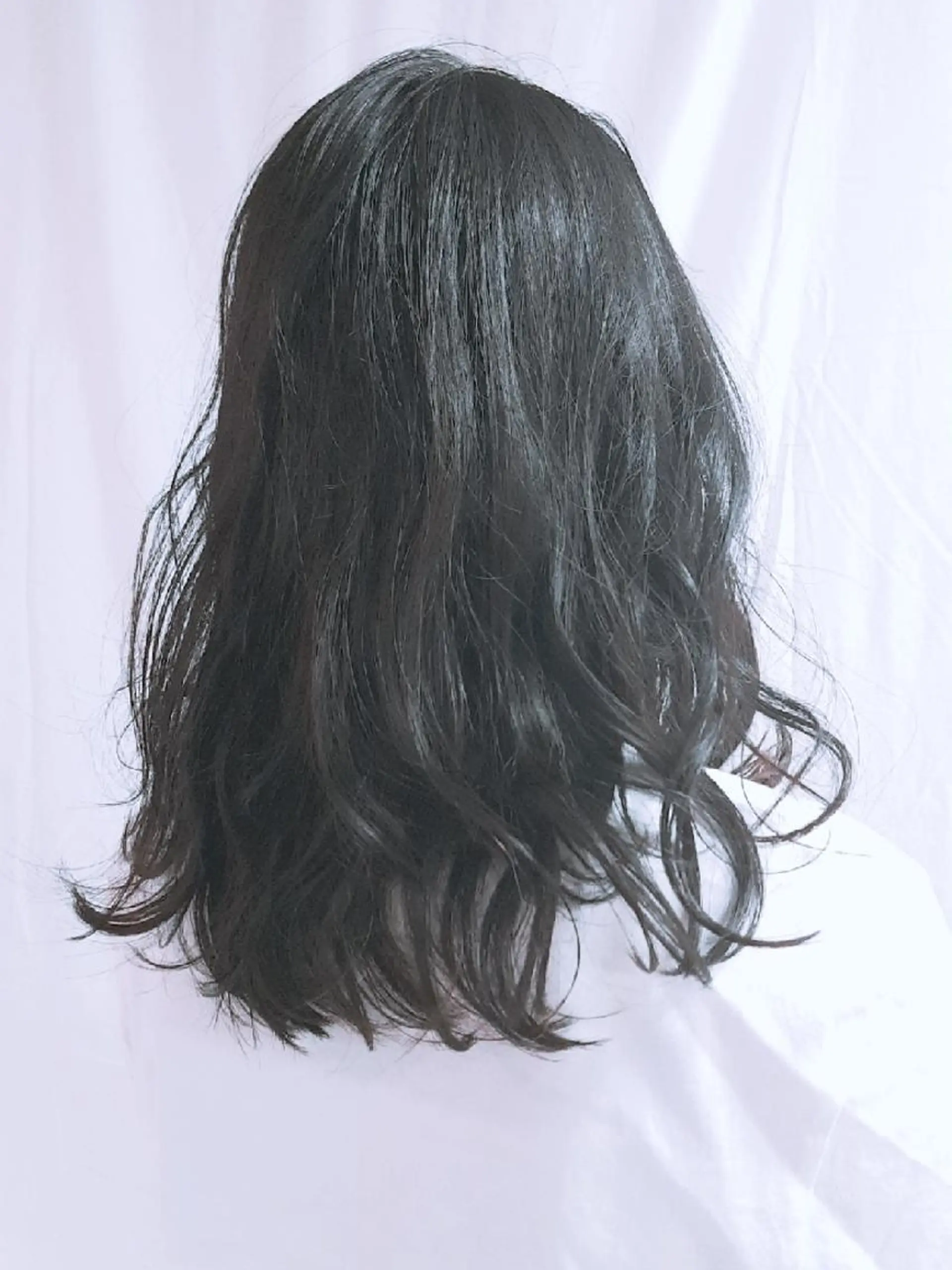 ヘアアレンジ セミロング 菊地 美憂のヘアスタイル