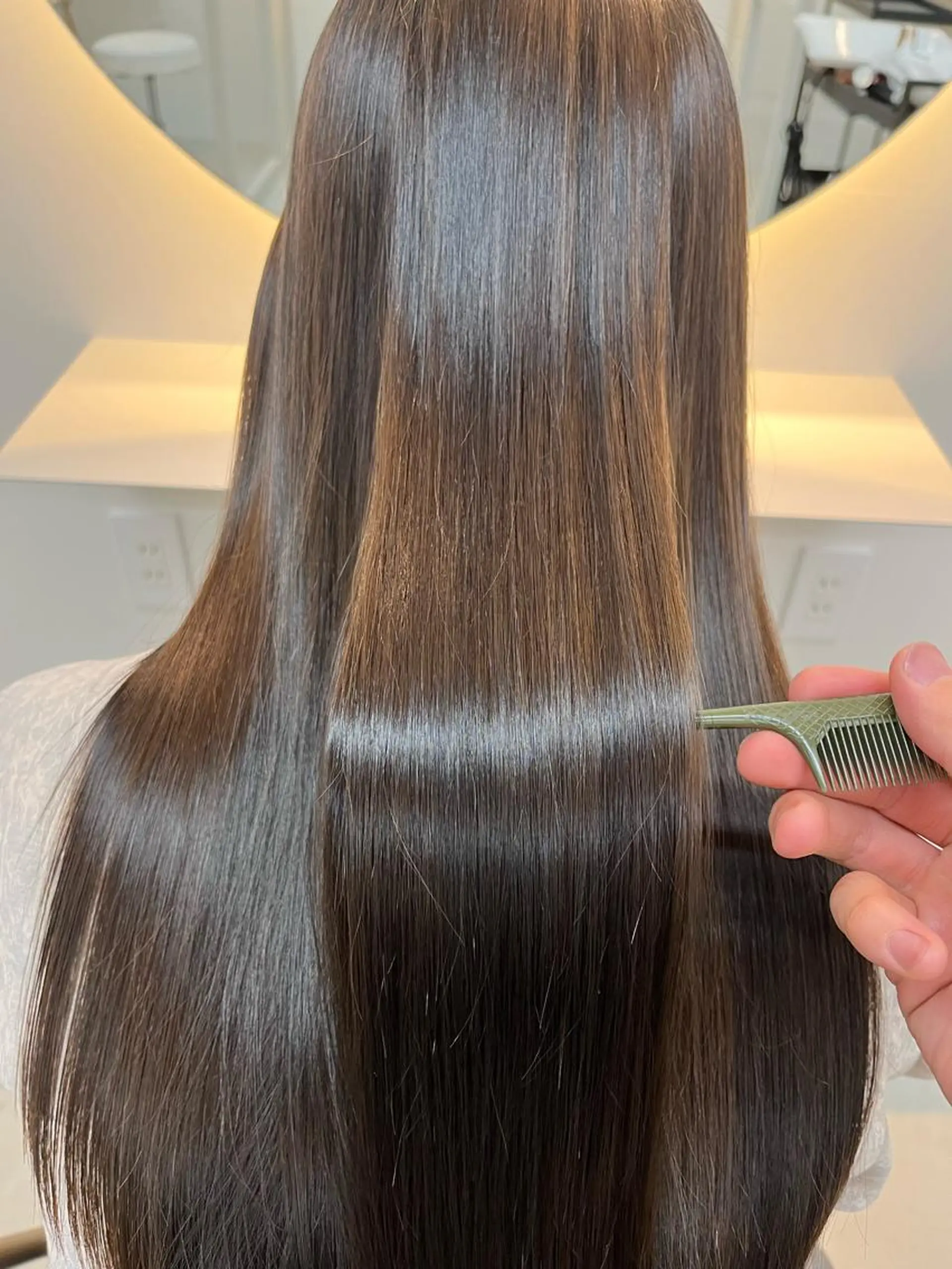 ロング 透明感カラー/艶髪/ 高城潤也のヘアスタイル