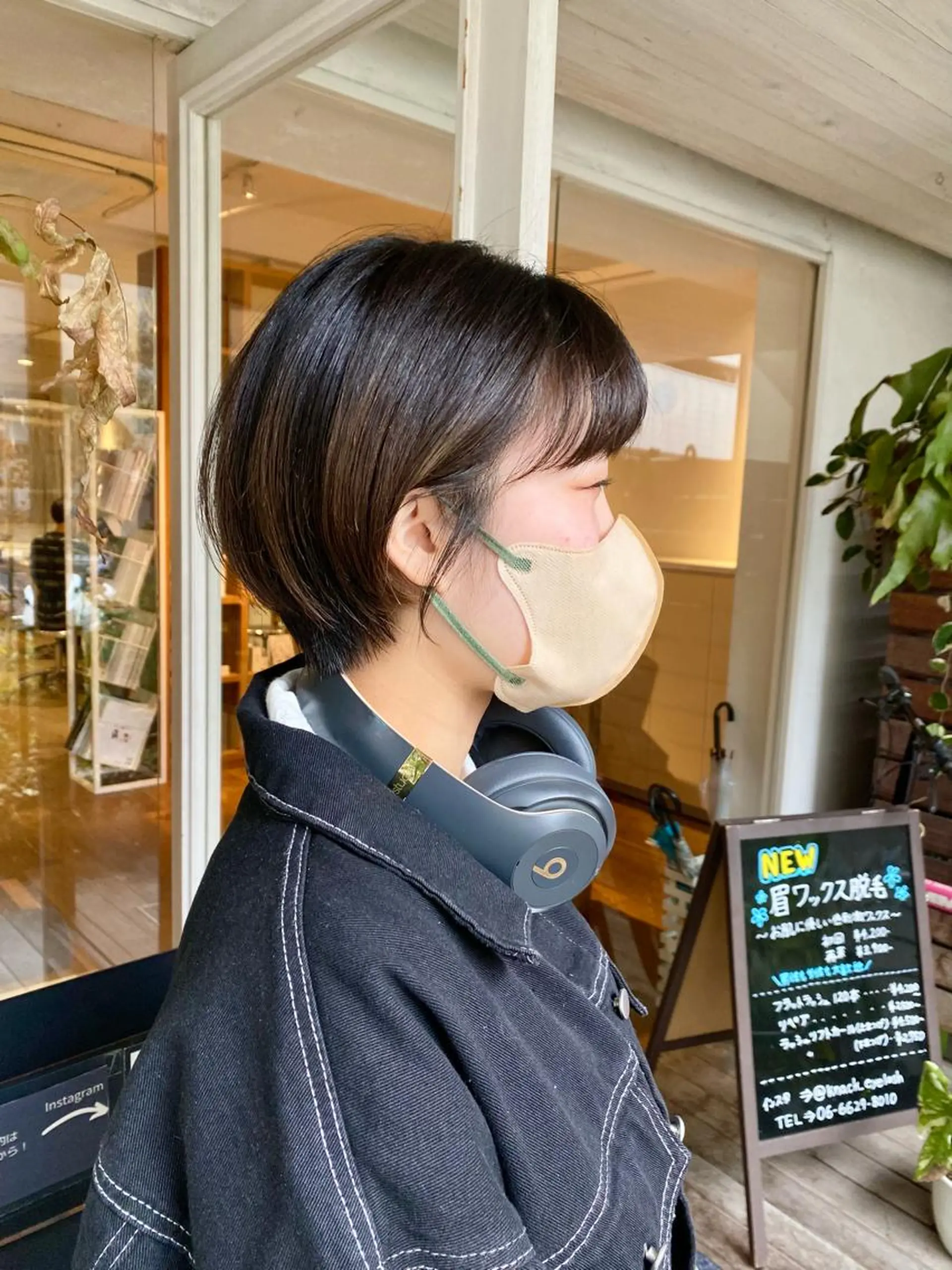 ショート BELLA阿部野 TOMOMIのヘアスタイル