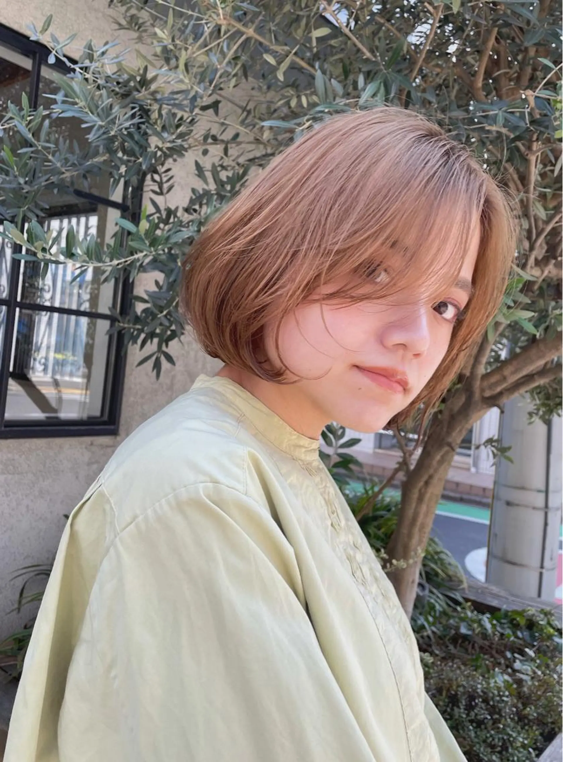 ショート ボブ 野間 祐哉のヘアスタイル