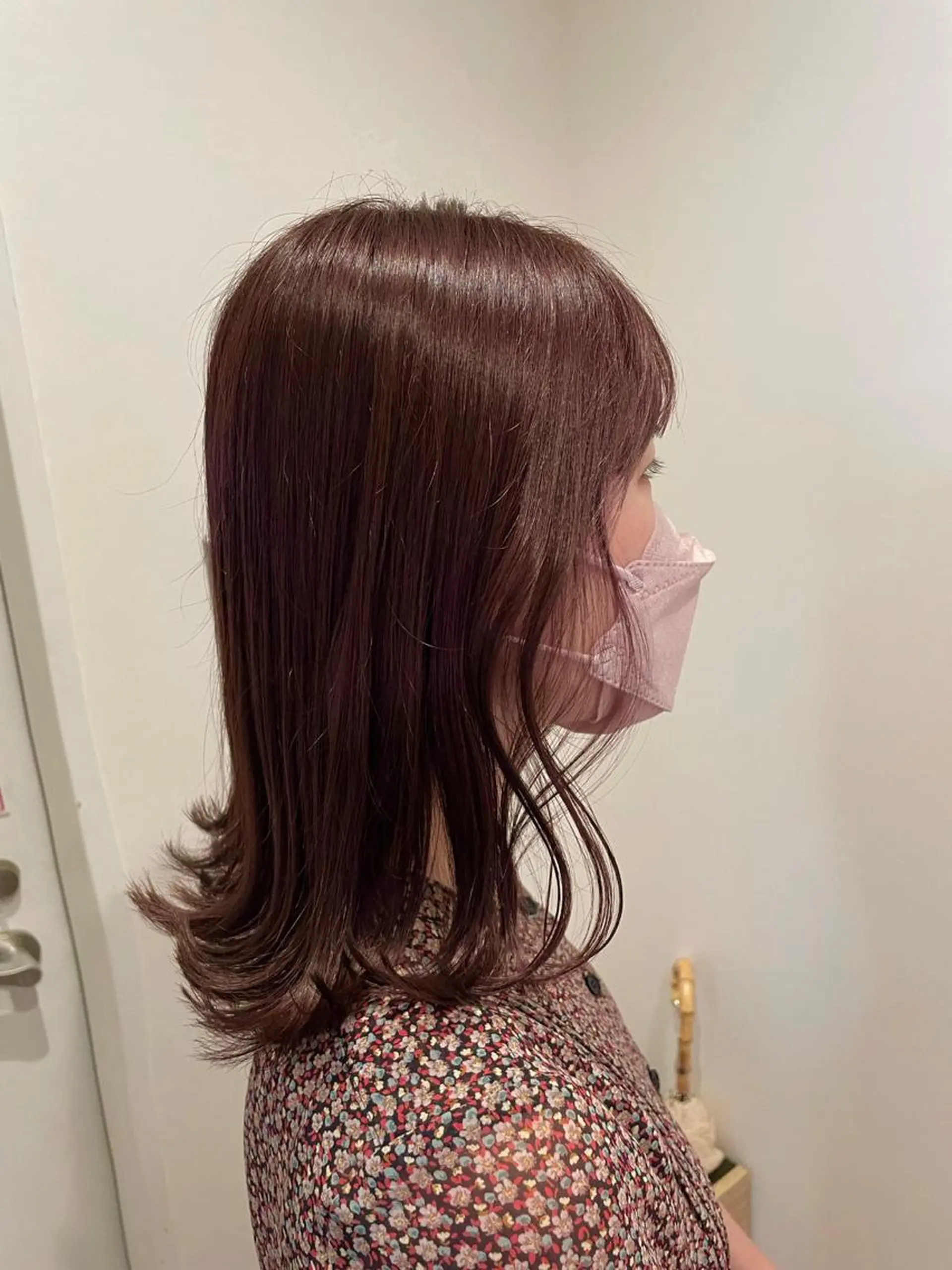 ミディアム カラー newi梅田🫧韓国 ヘア🫧sakiのヘアスタイル