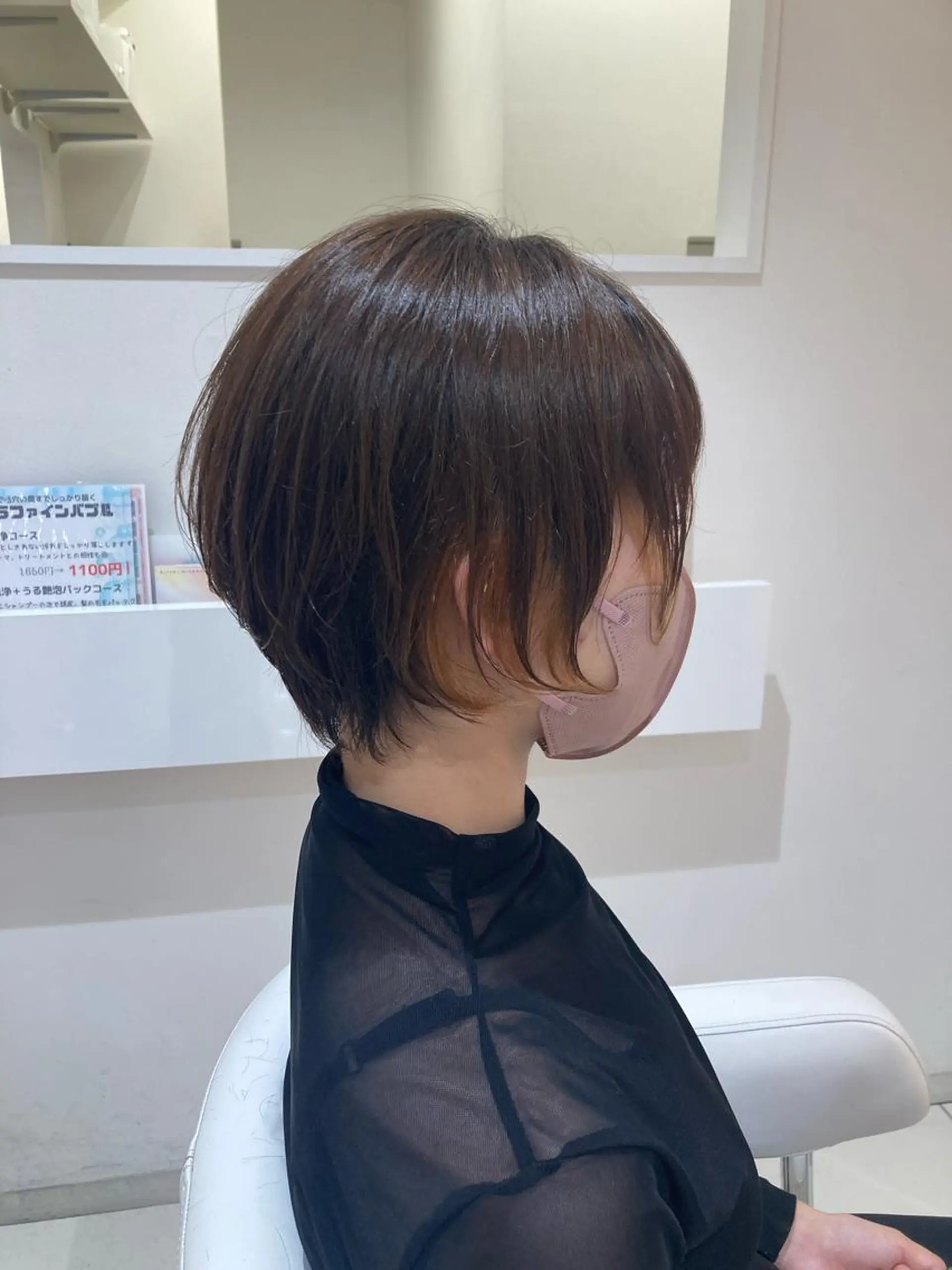 ショート カラー 後輩のモデル募集中 河端　麻佑のヘアスタイル