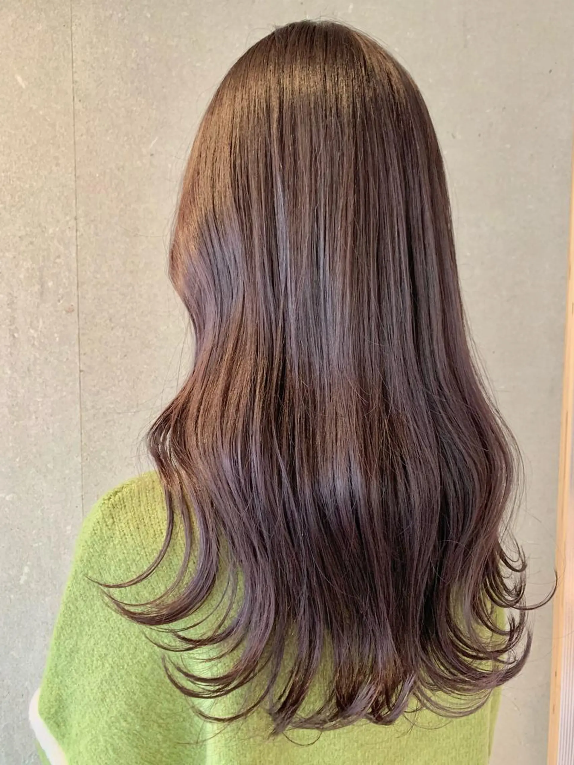 ロング カラー 縮毛矯正×艶カラー /中村勇太のヘアスタイル