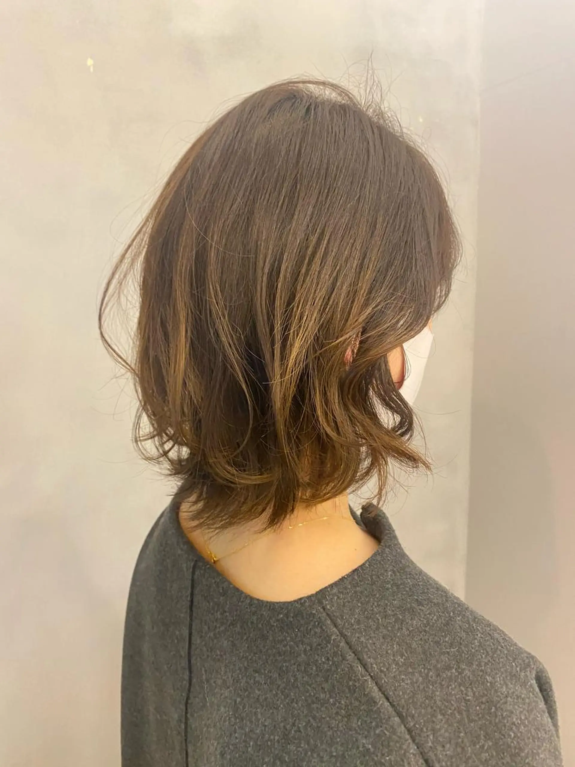 ミディアム 顔周りカット 韓国風ヘア レイヤーカット 🌟ショート/シ ョートボブ/岡田🌟のヘアスタイル