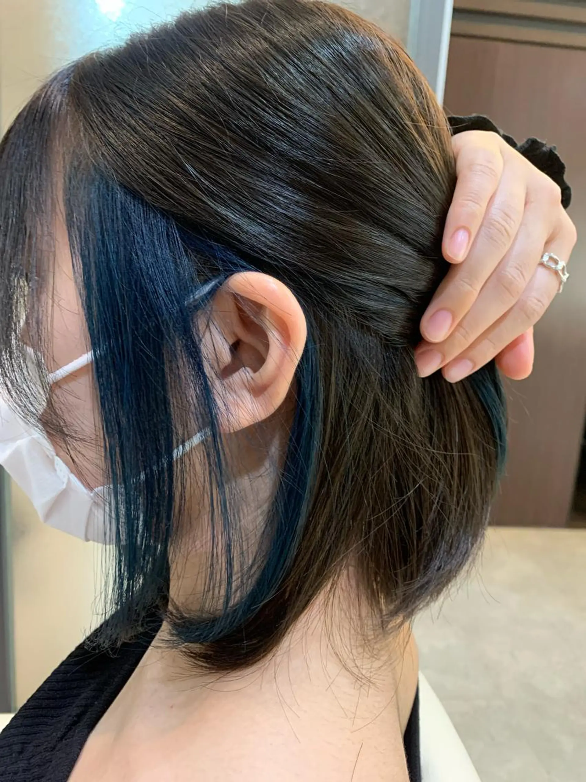 ショート ヘアカラー トリートメント 林 友美のヘアスタイル