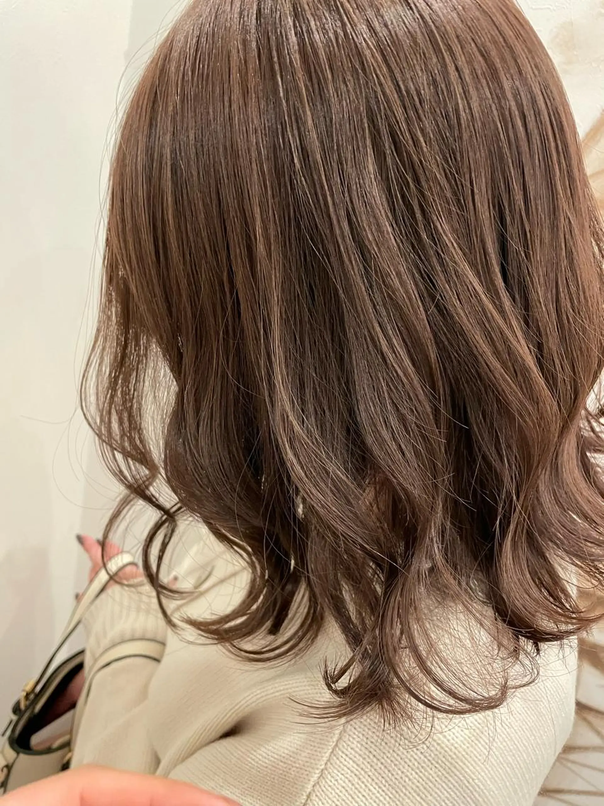 セミロング 古澤 あかねのヘアスタイル
