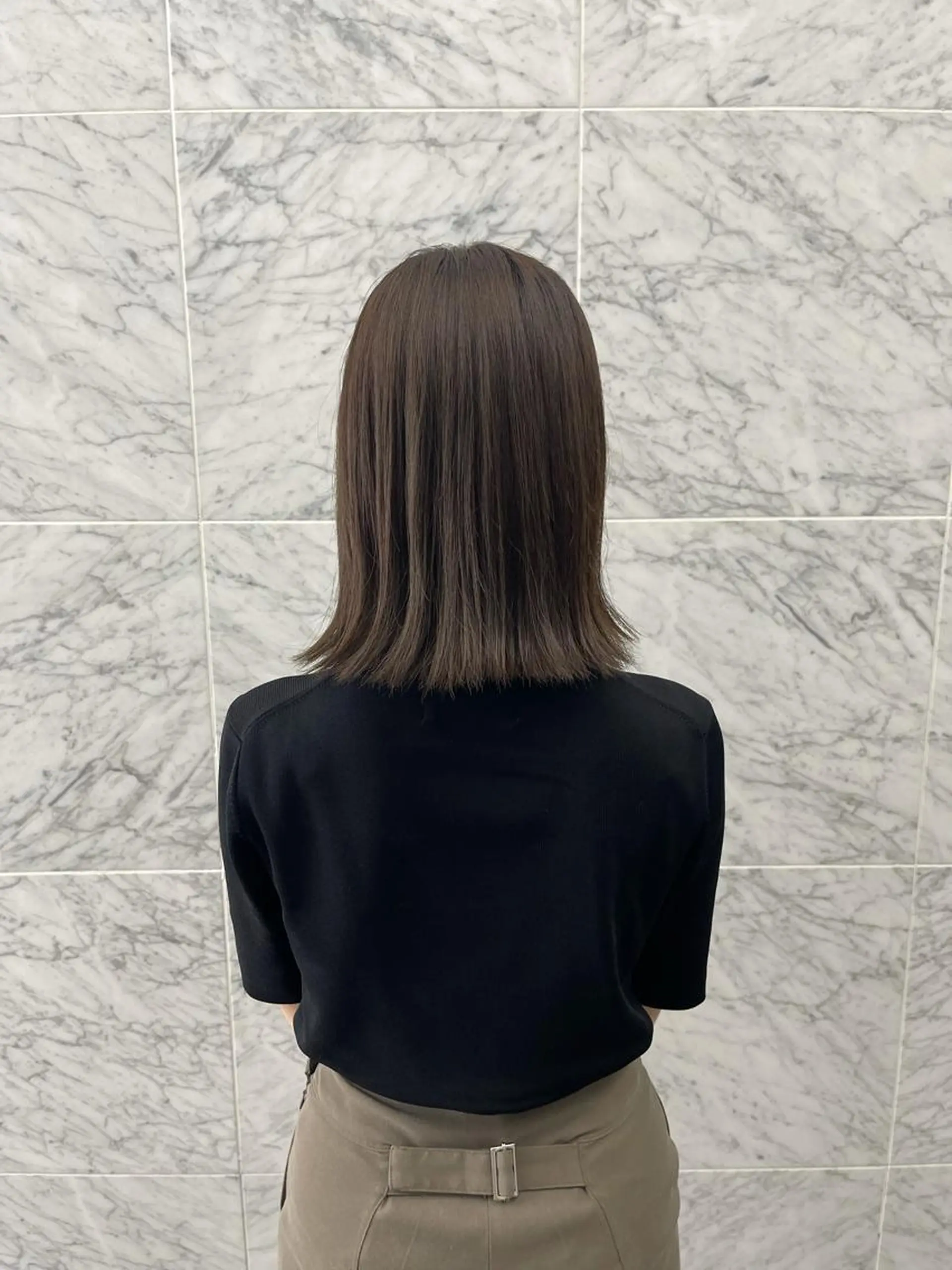 カラー TENSHO ハイトーンレイヤーのヘアスタイル