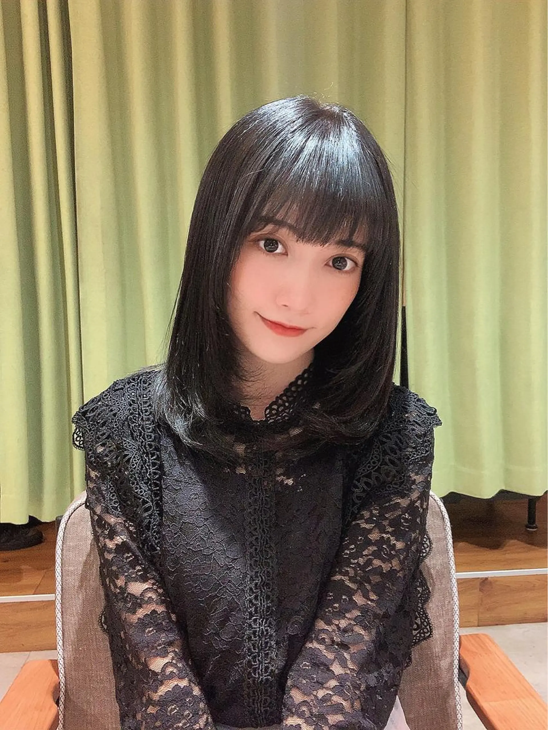 ミディアム カラー ヘアアレンジ 髪質改善/縮毛/新宿 🫧SUZUKA🫧のヘアスタイル