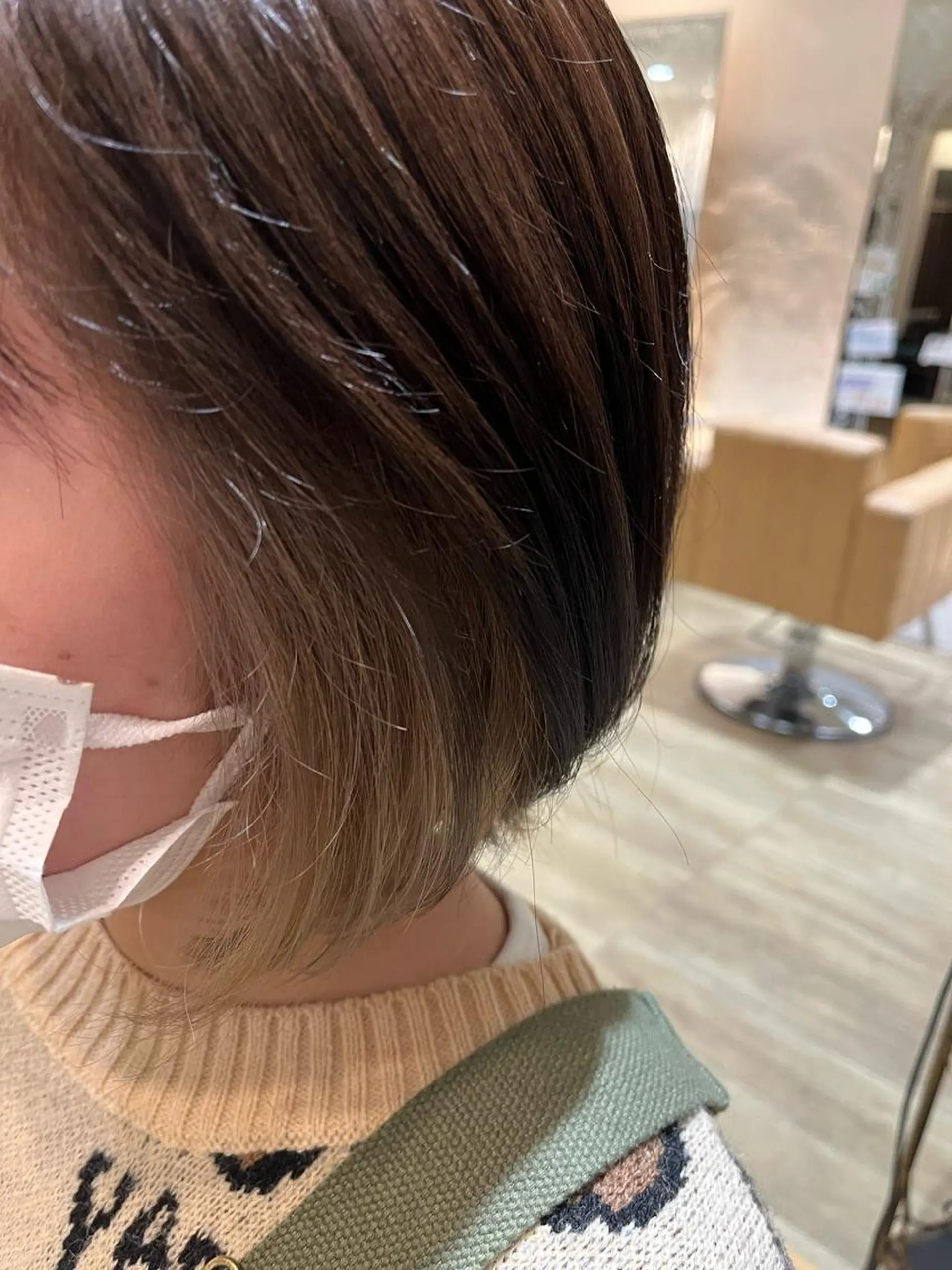 ショート カラー 中山 響希のヘアスタイル