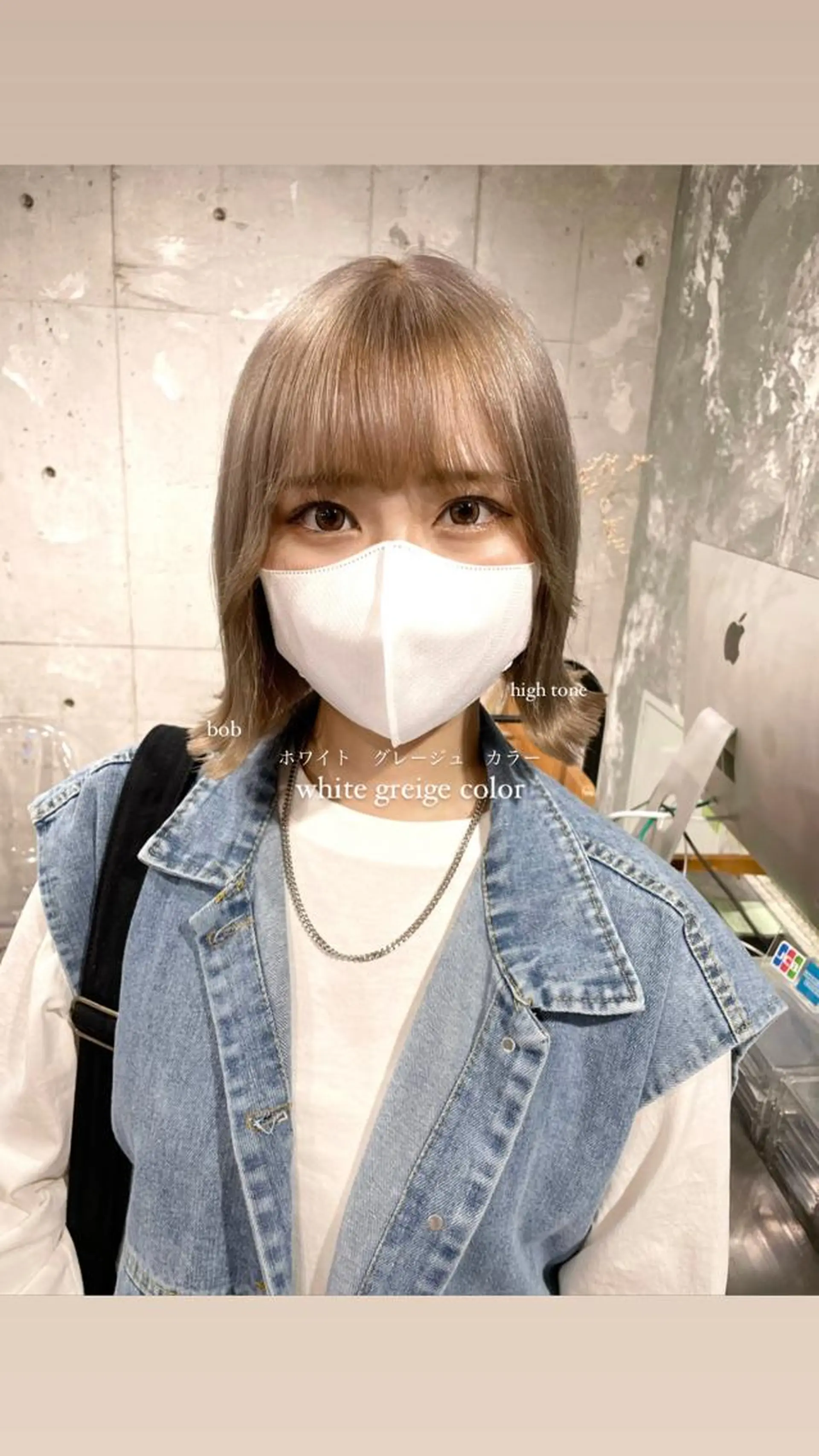 ショート カラー パーマ ヘアアレンジ メンズ キッズ ネイル マツエク・マツパ アイブロウ 透明感カラー・レイヤ ー🎀amika🎀のヘアスタイル