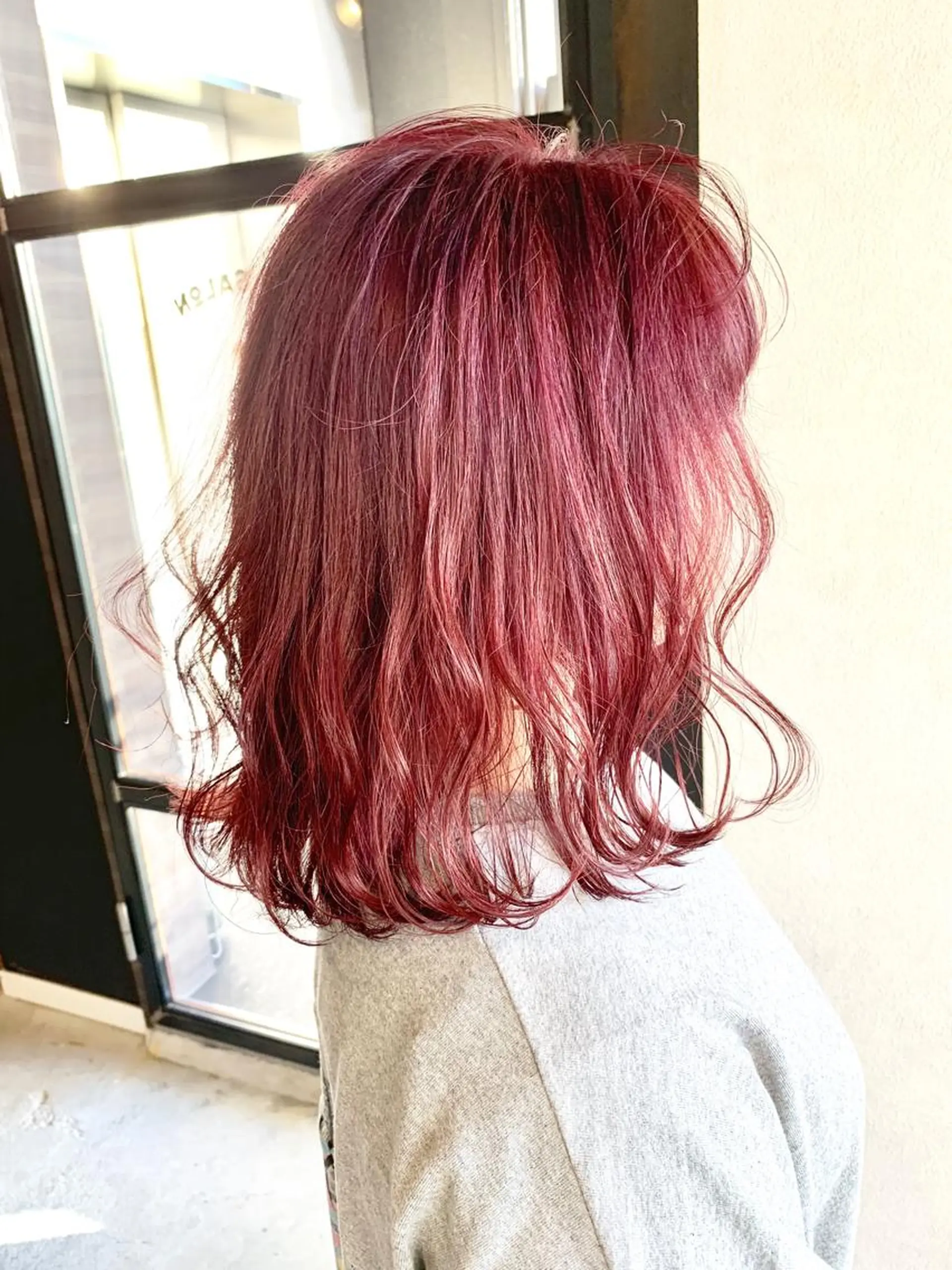 ミディアム カラー カット ヘアカラー トリートメント メンズヘア/レイヤー /ボブ山内春輝のヘアスタイル