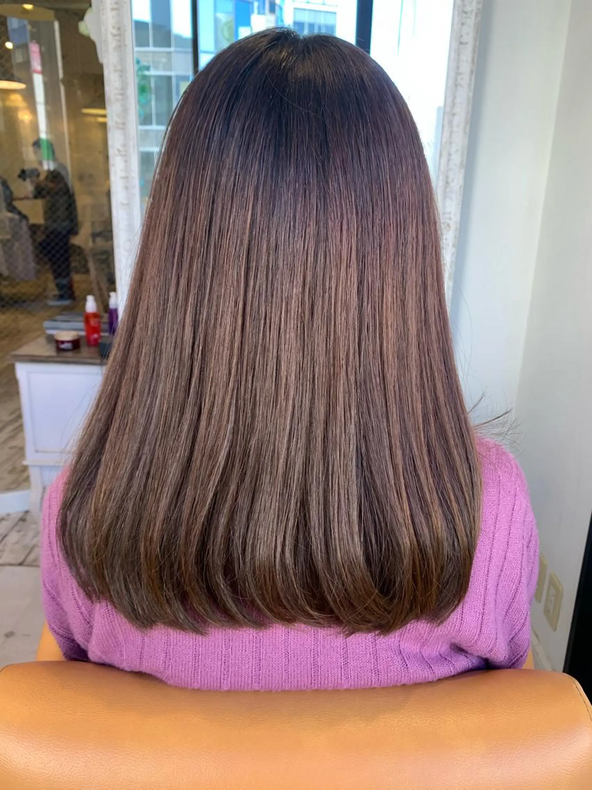 セミロング 小沼采唯👧🏼 海好きオヌちゃんのヘアスタイル