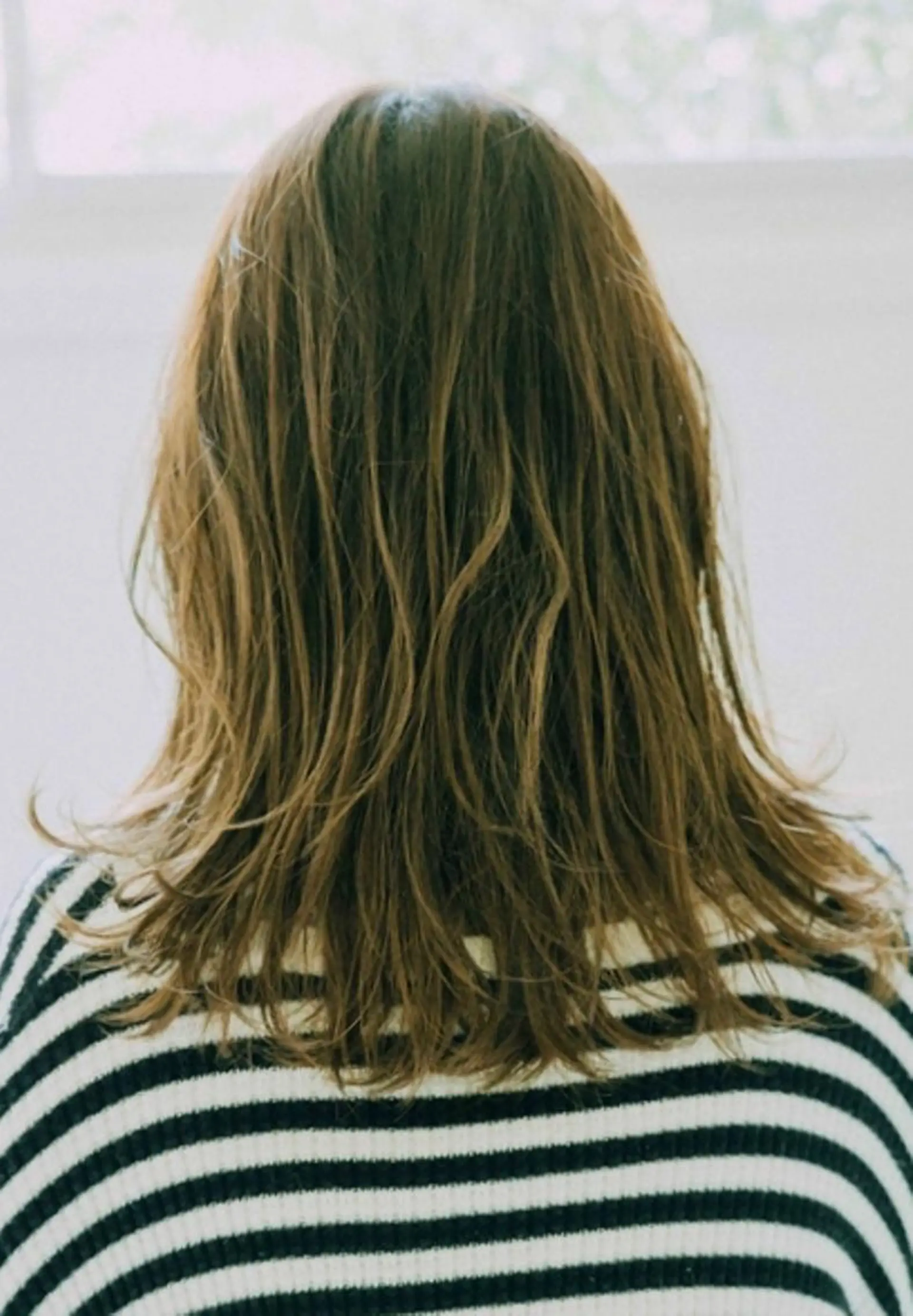 セミロング カラー ブリーチなしWカラー /酸性ストレート河本のヘアスタイル