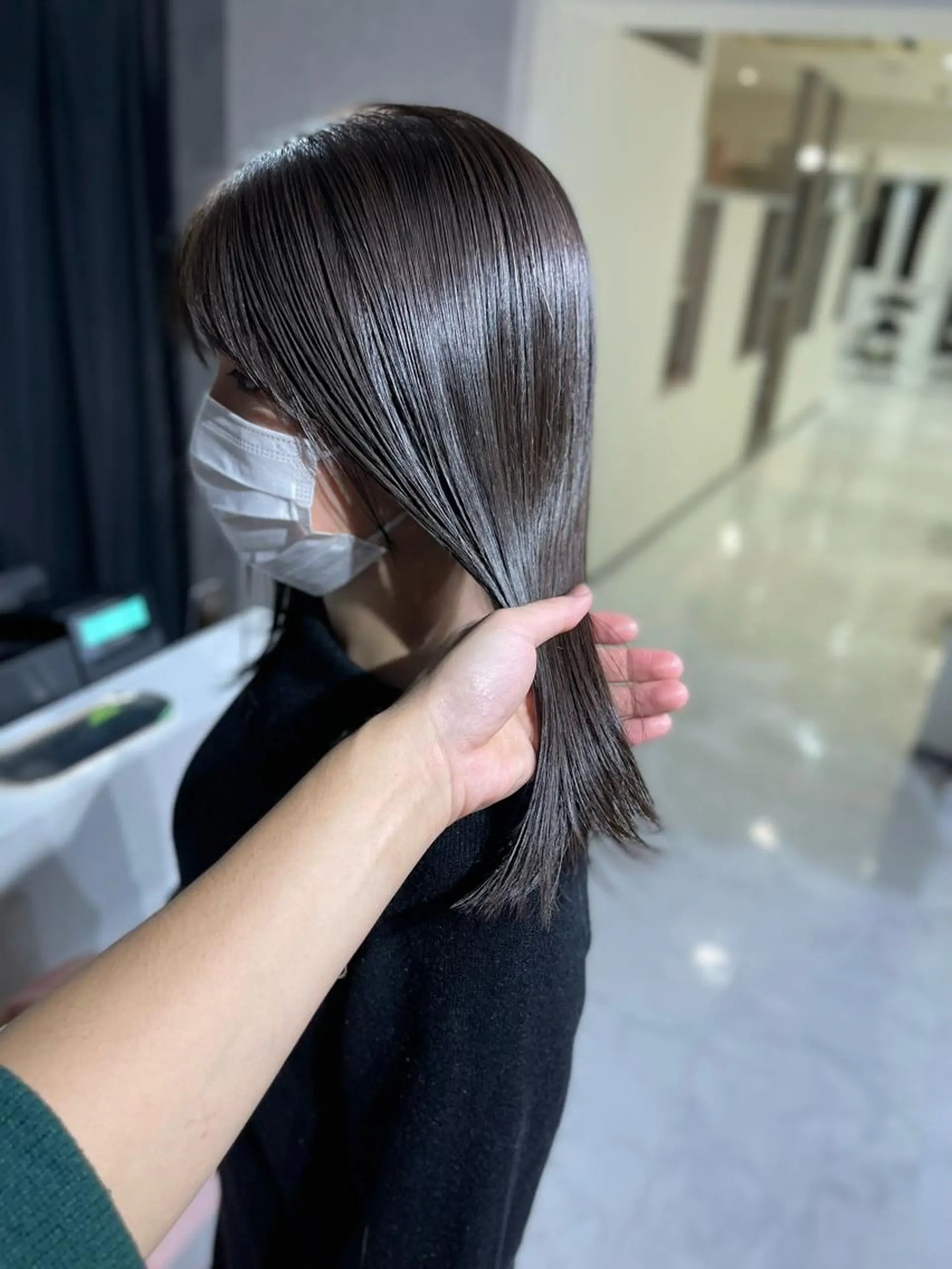 ミディアム カラー カット ヘアカラー モテ髪支持率NO.1 KENJIROのヘアスタイル