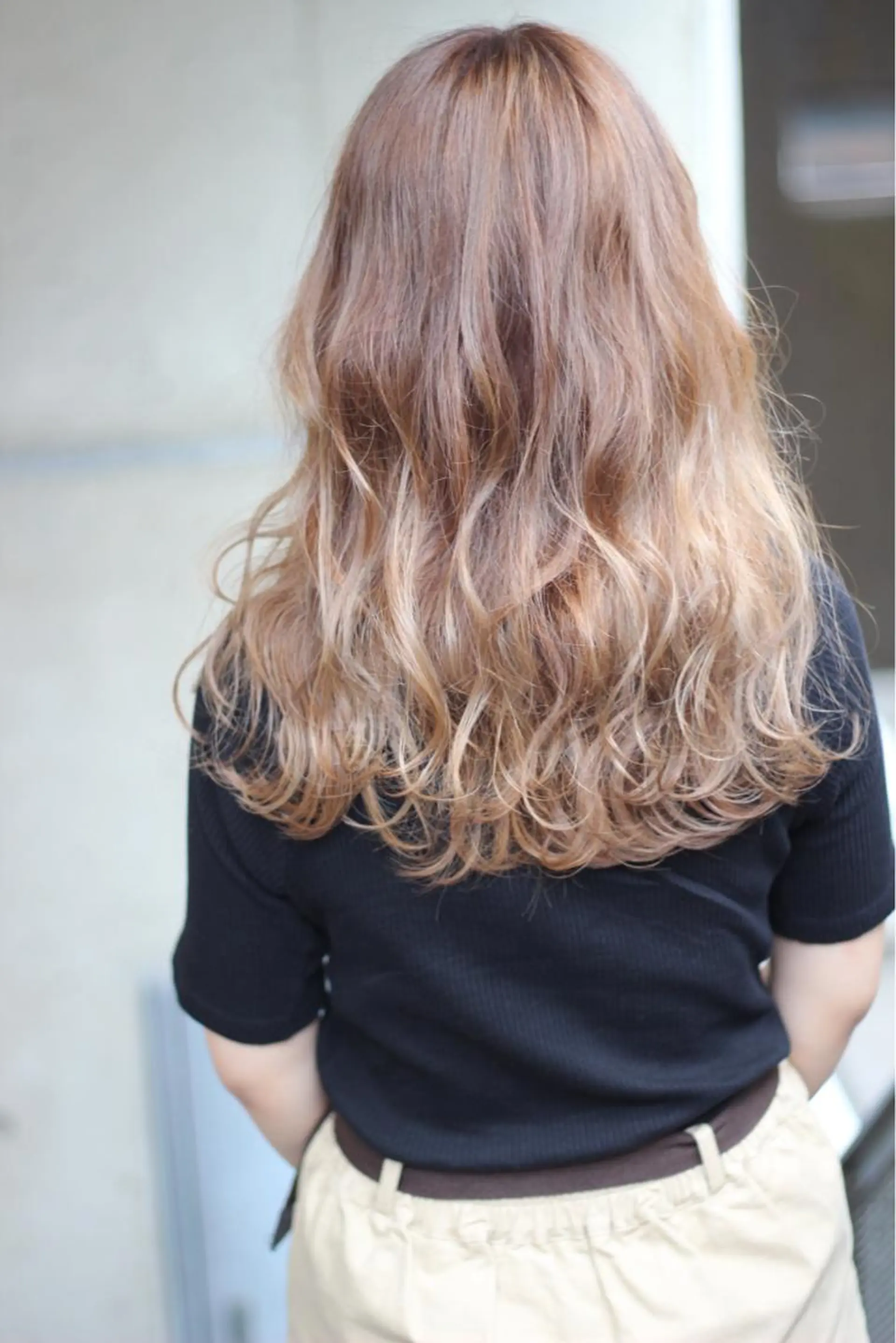 ロング カラー パーマ ヘアアレンジ 外国人風カラー ヘアカラー トリートメント 成松 勇治のヘアスタイル