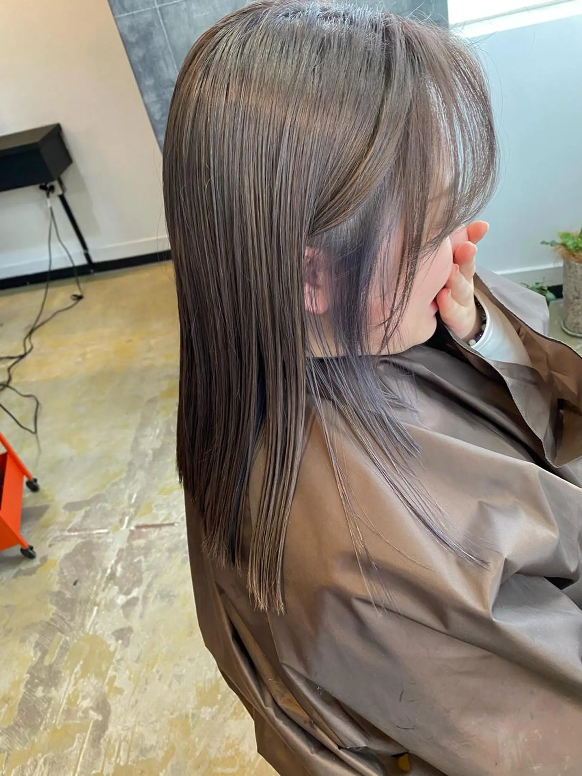 ミディアム カラー ヘアアレンジ ネイル マツエク・マツパ アイブロウ イヤリングカラー インナーカラー 眉カラー 広島/ボブ/レイヤー 🌿‬wakabaのヘアスタイル