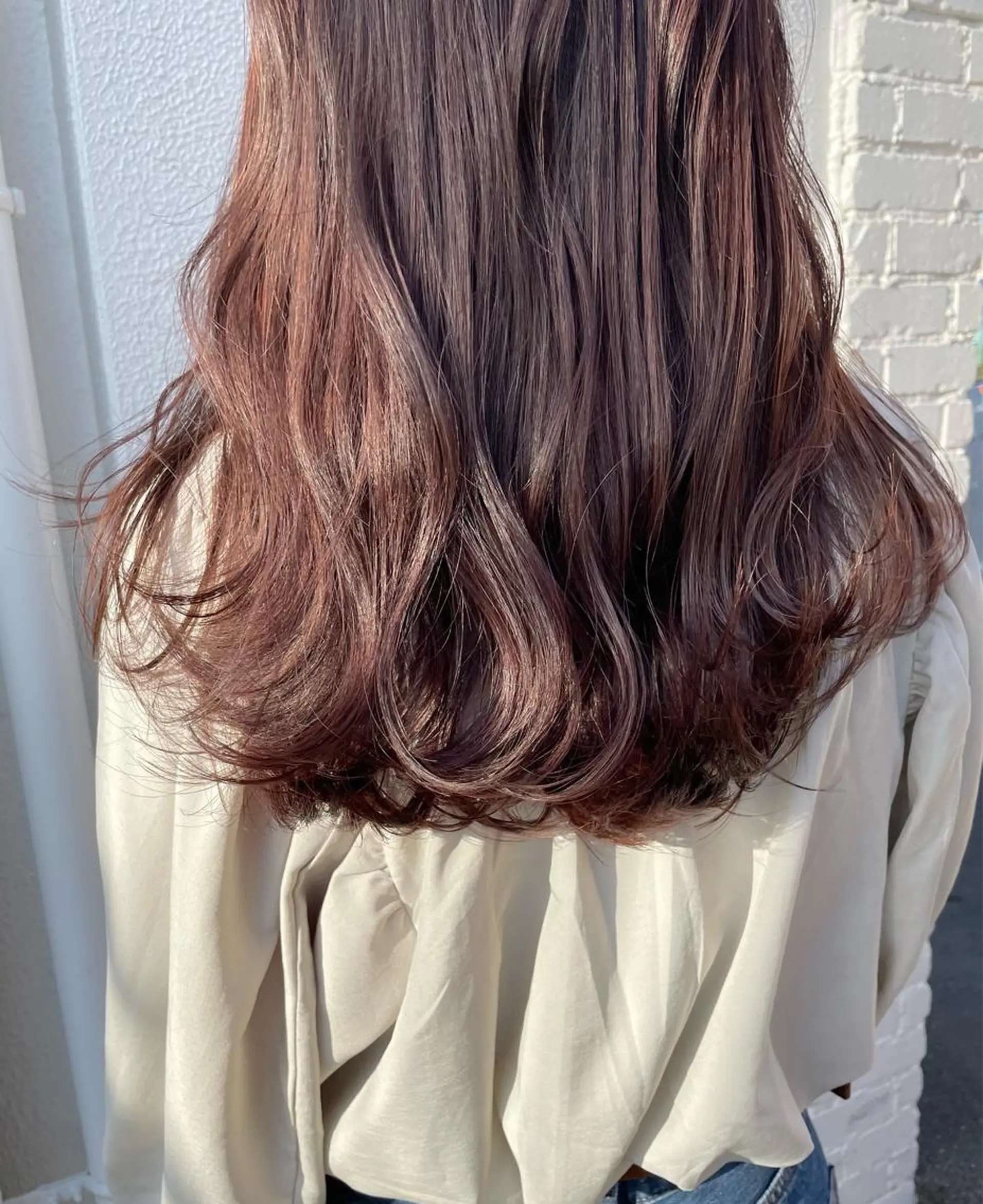 ロング カラー 🧴透明感カラー 松本麻里奈🫧のヘアスタイル