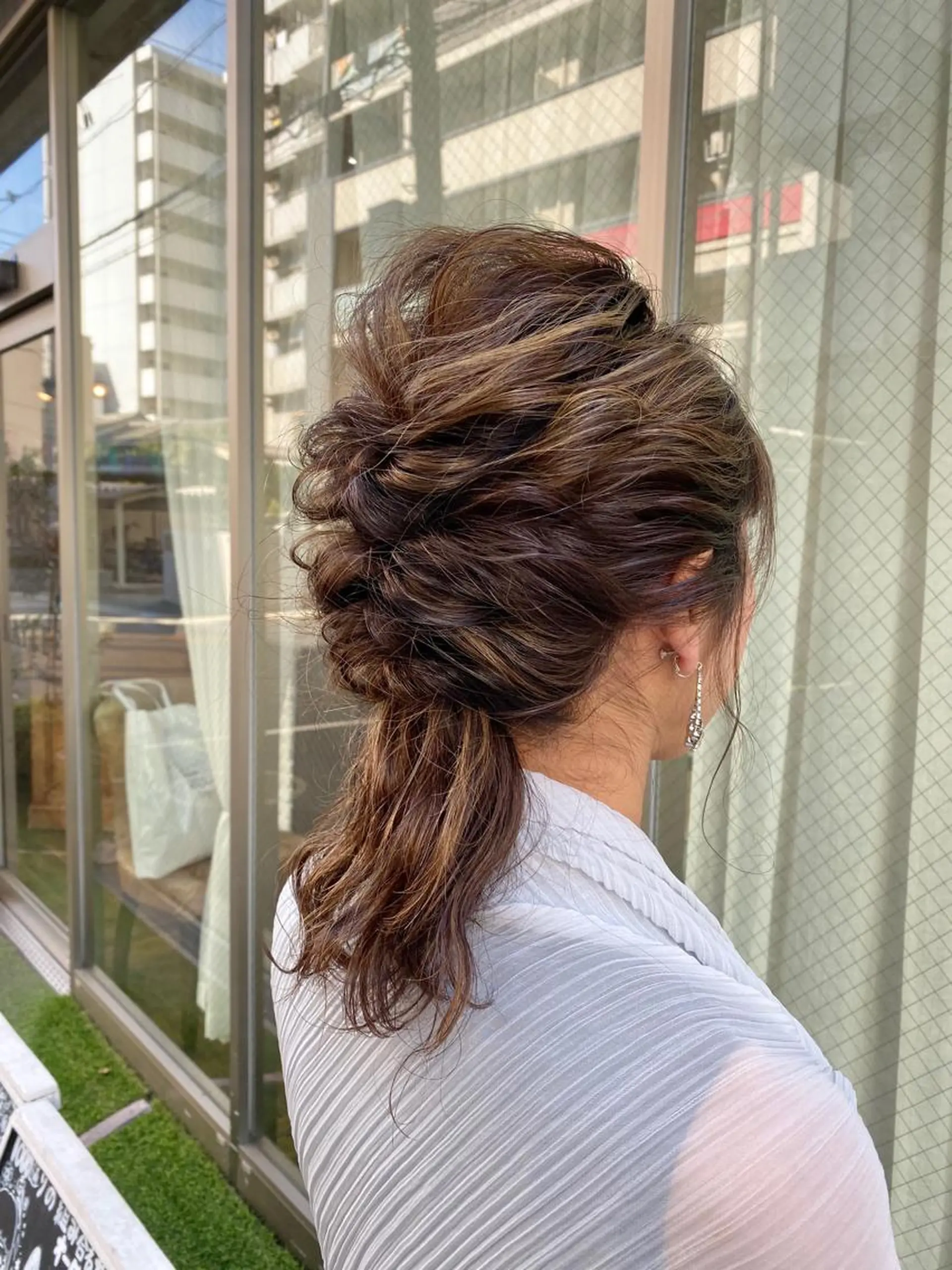 セミロング 似合わせ大得意美容師 .Haruka.のヘアスタイル