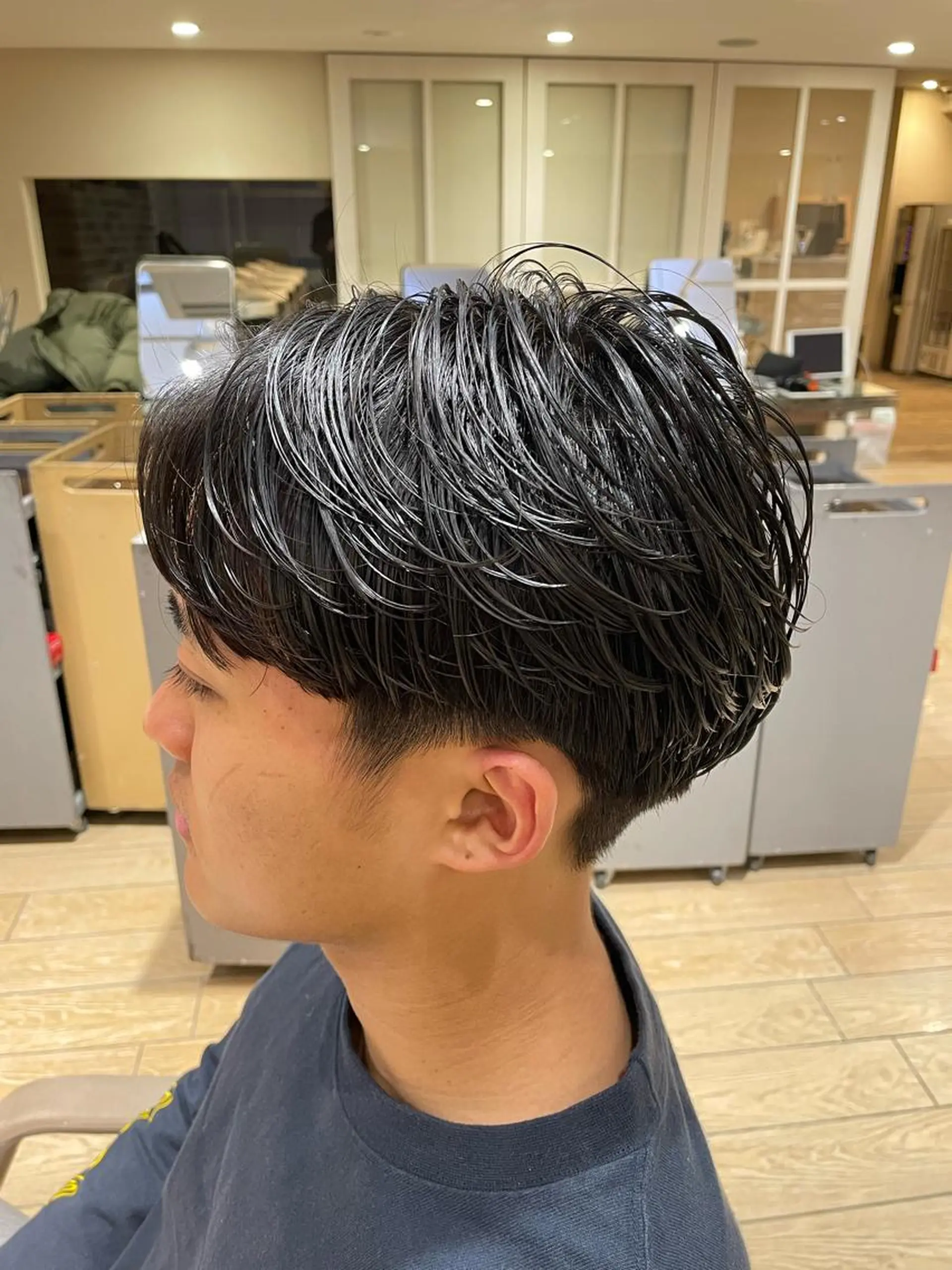 パーマ メンズ afloatkobe所属・美髪/髪質改善 川口凌弥のヘアスタイル