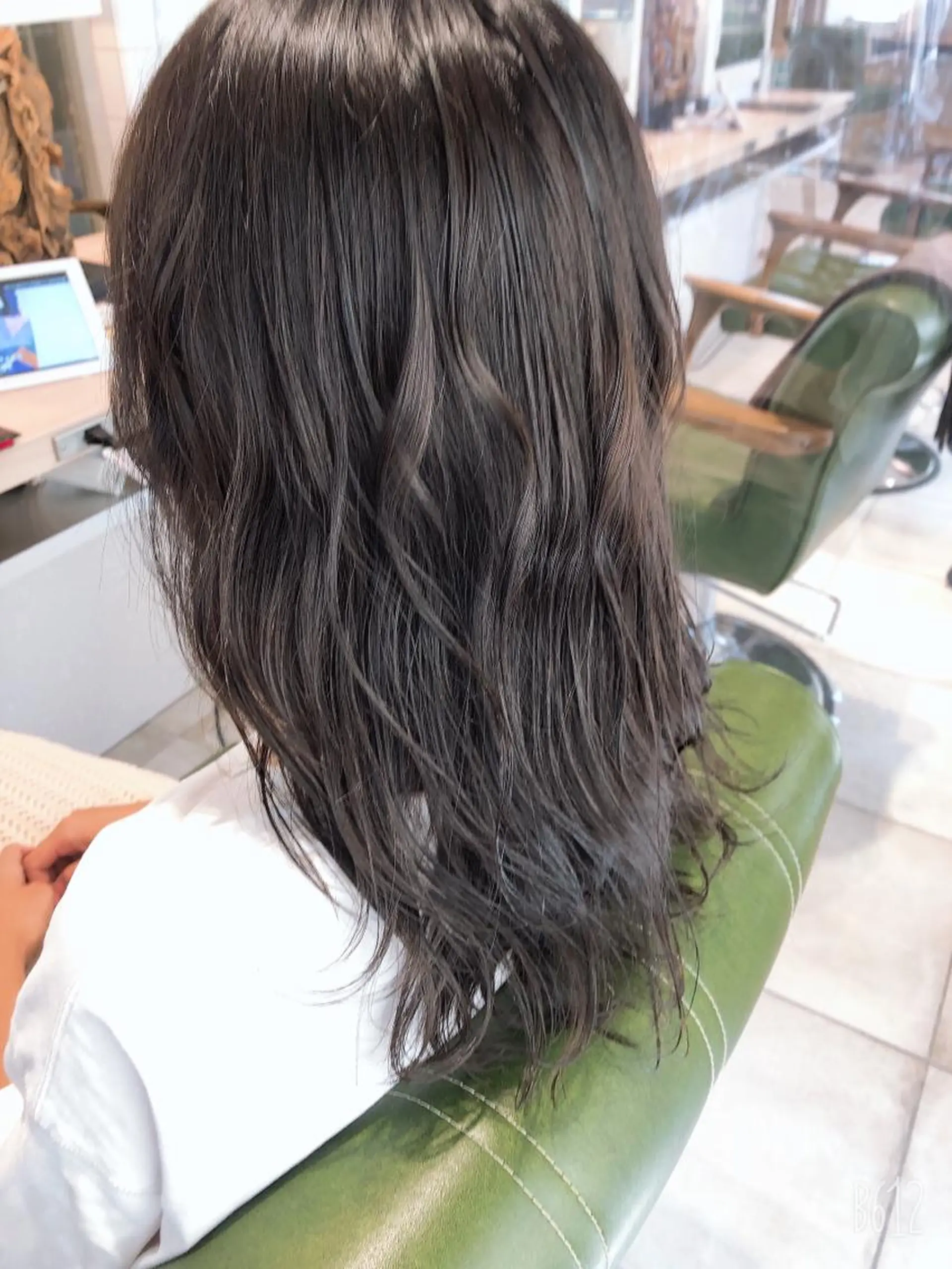 ロング カラー ブリーチ 透明感カラー ブリーチなしカラー EARTH志木/佐藤 氷河のヘアスタイル