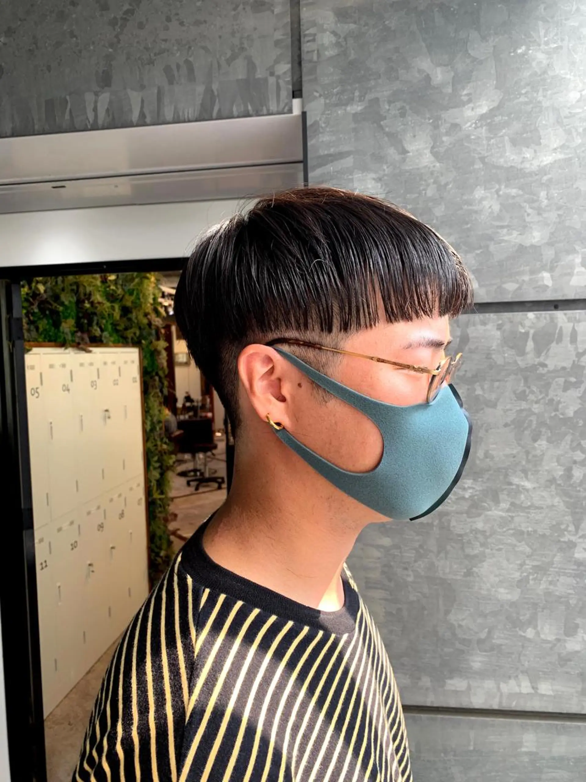 ショート メンズ 刈り上げ aguhair jour所属・髪質改善/白髪ぼかし KENTAのヘアスタイル