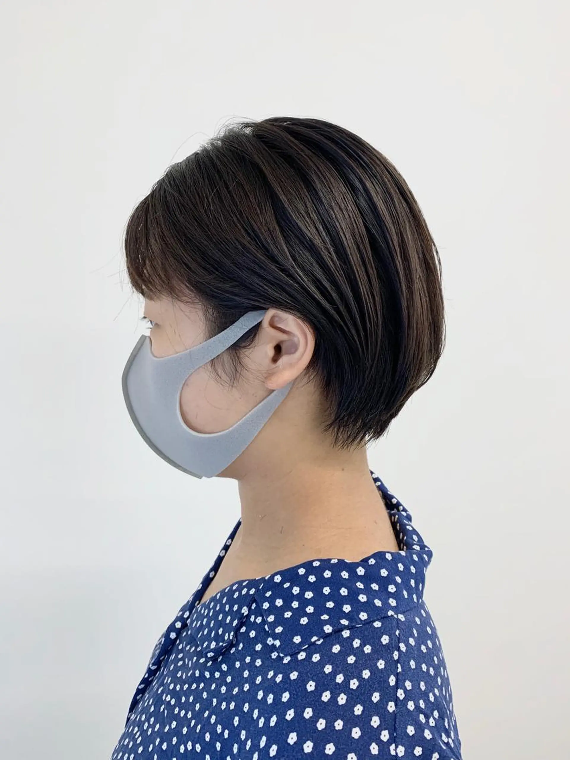 ショート カラー カット ヘアカラー トリートメント 🔵赤み消し透明感 梅田・増田のヘアスタイル